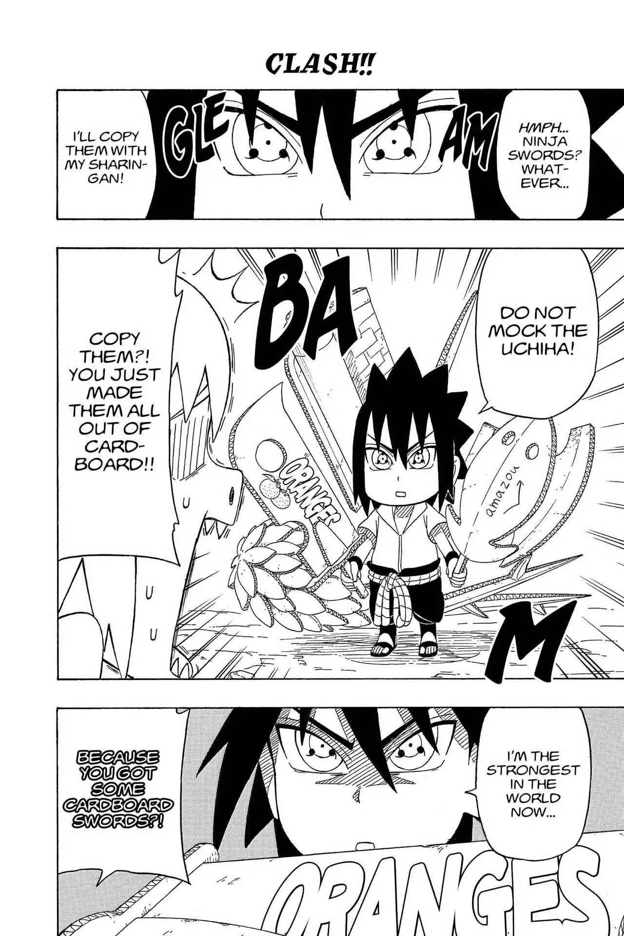 Naruto: Chibi Sasuke's Sharingan Legend Chapter 21 page 16 - Chapter 21: Sasuke vs. Suigetsu!!