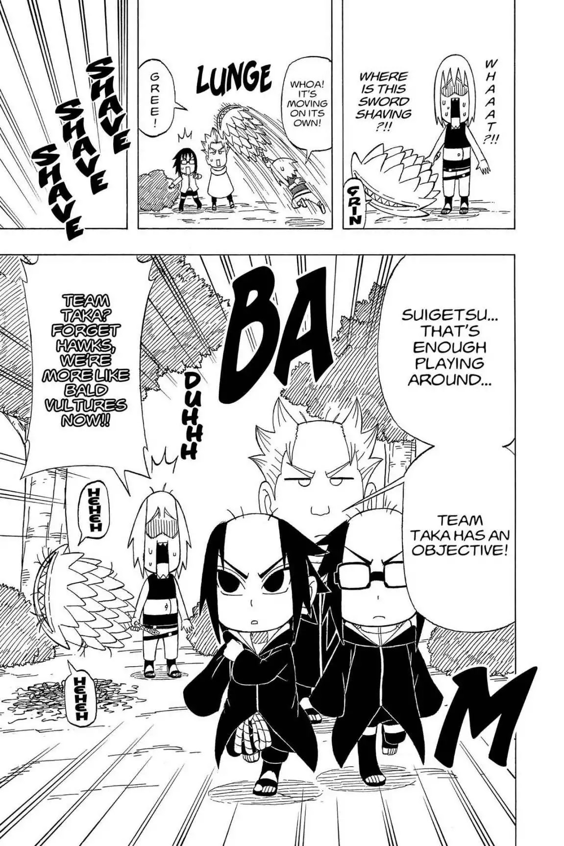 Naruto: Chibi Sasuke's Sharingan Legend Chapter 21 page 9 - Chapter 21: Sasuke vs. Suigetsu!!