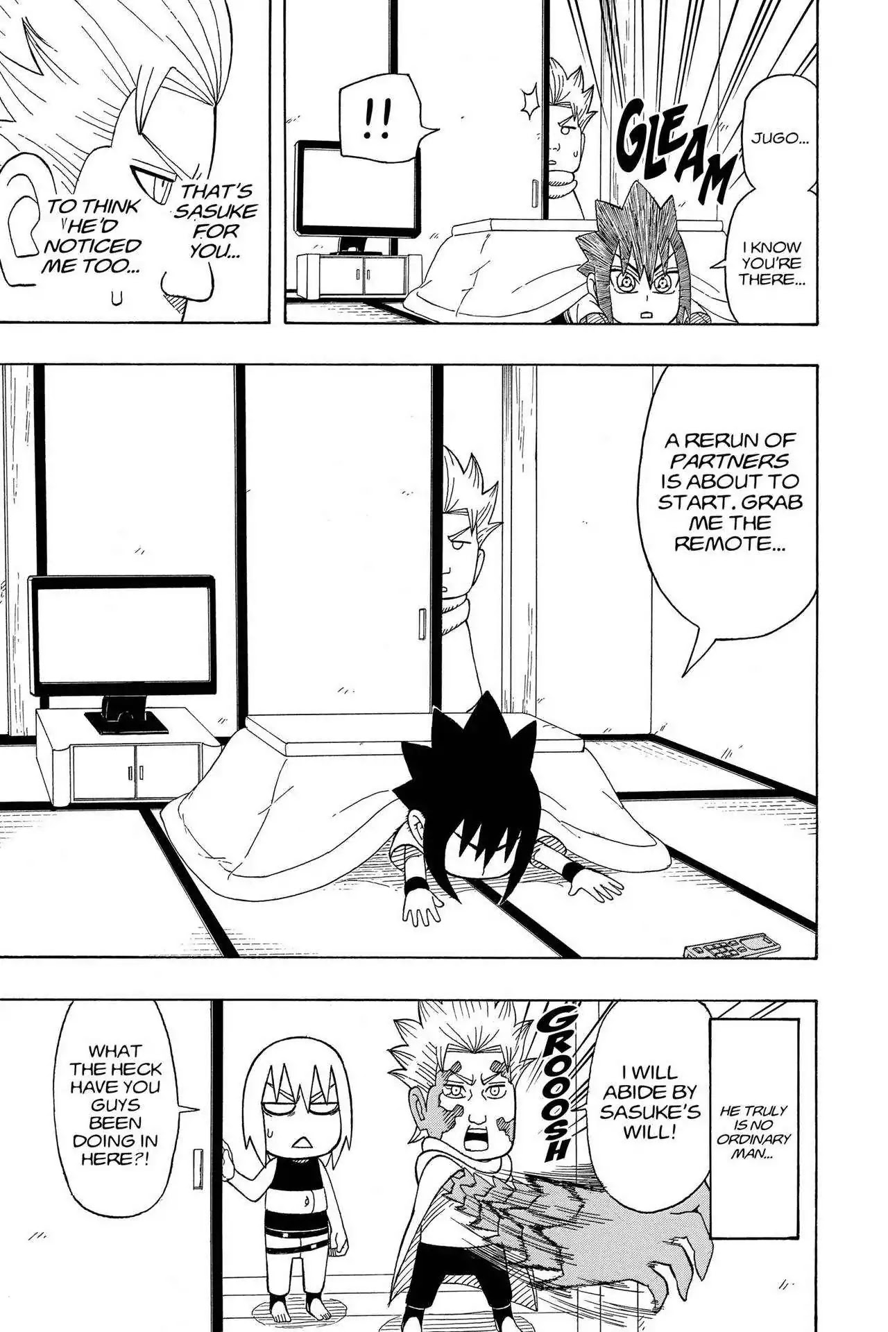 Naruto: Chibi Sasuke's Sharingan Legend Chapter 22 page 4 - Chapter 22: I am Jugo