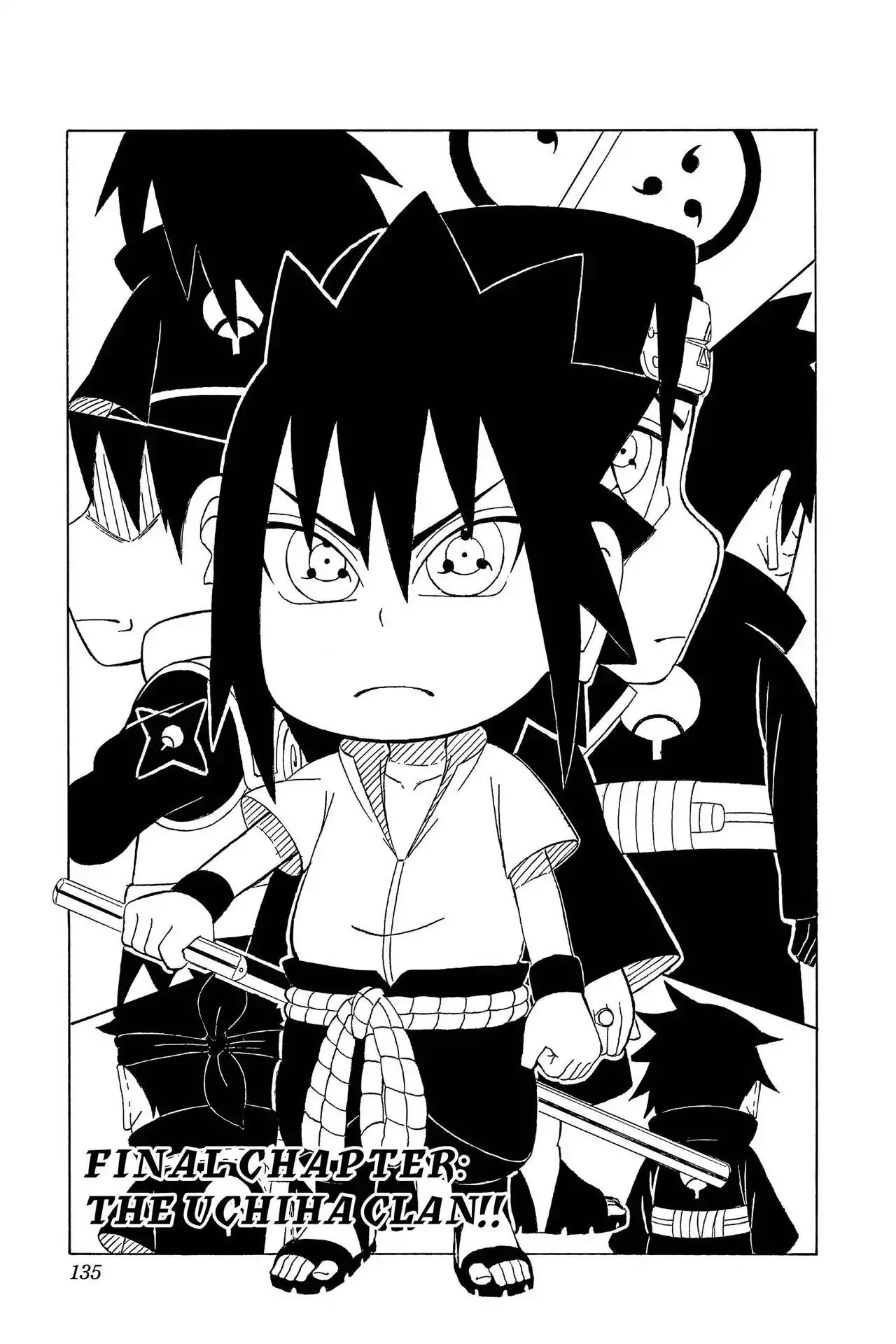 Naruto: Chibi Sasuke's Sharingan Legend Chapter 23.5 page 1 - Volume 3 Final Chapter: The Uchiha Clan!!