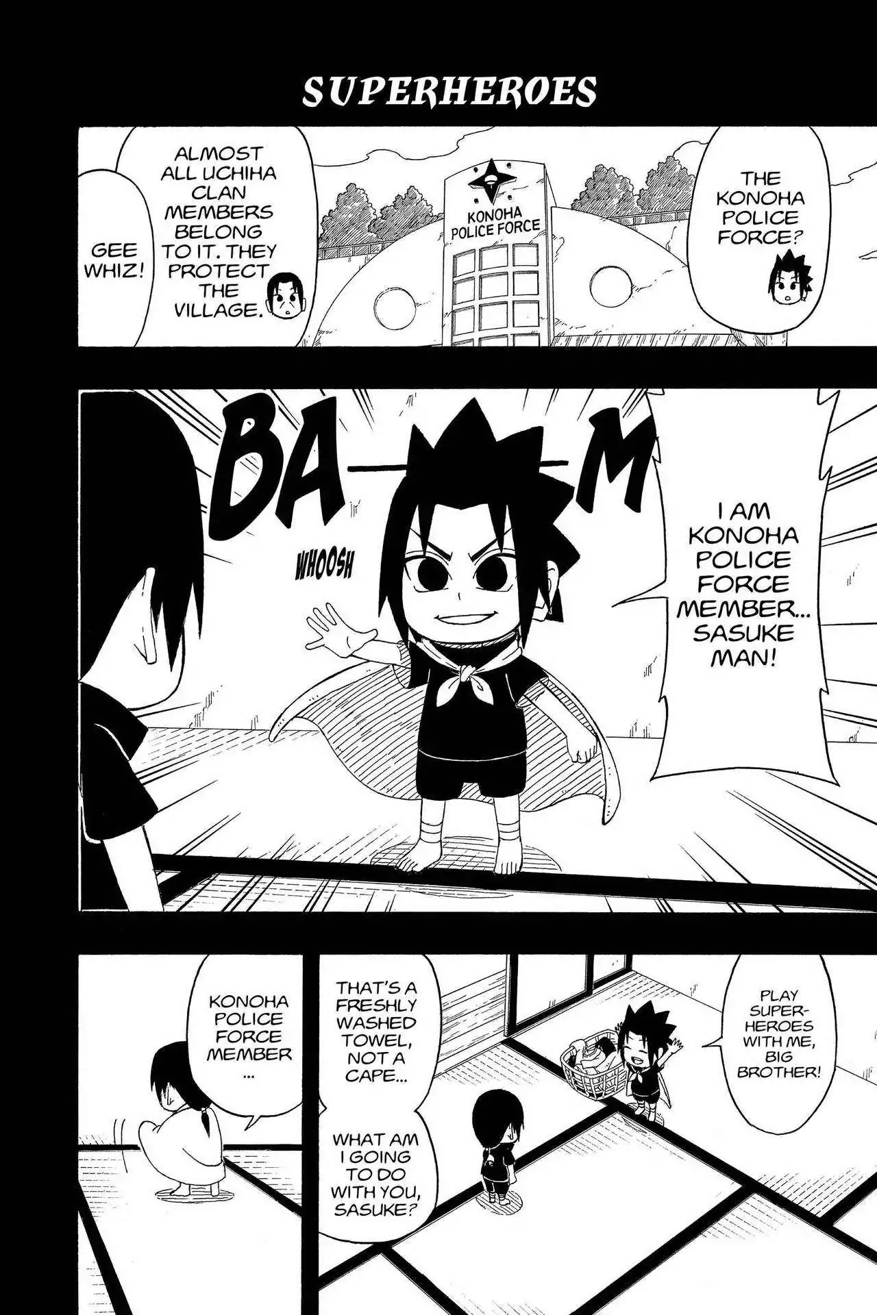 Naruto: Chibi Sasuke's Sharingan Legend Chapter 23.5 page 10 - Volume 3 Final Chapter: The Uchiha Clan!!