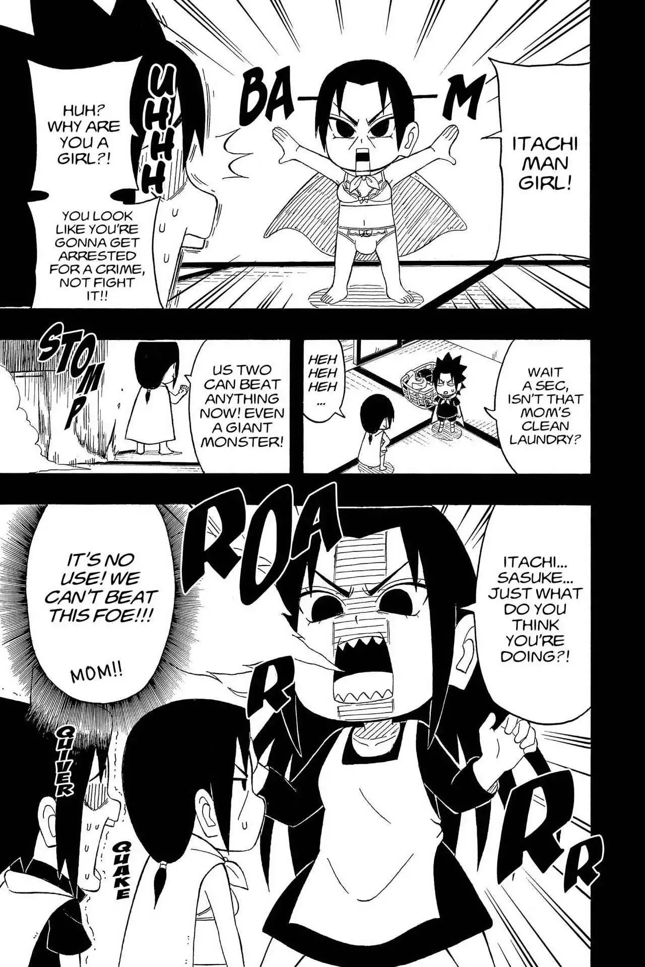 Naruto: Chibi Sasuke's Sharingan Legend Chapter 23.5 page 11 - Volume 3 Final Chapter: The Uchiha Clan!!