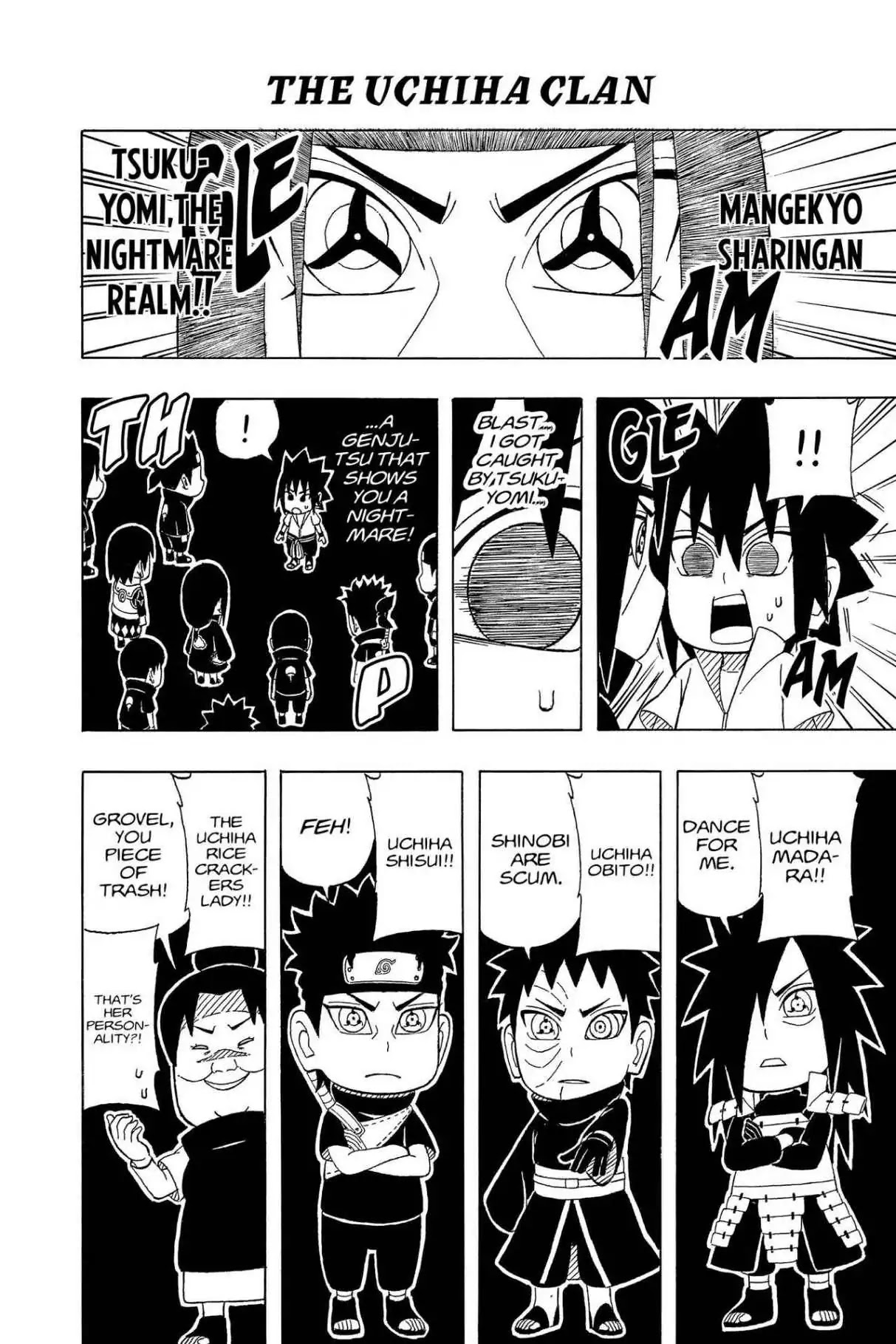 Naruto: Chibi Sasuke's Sharingan Legend Chapter 23.5 page 16 - Volume 3 Final Chapter: The Uchiha Clan!!