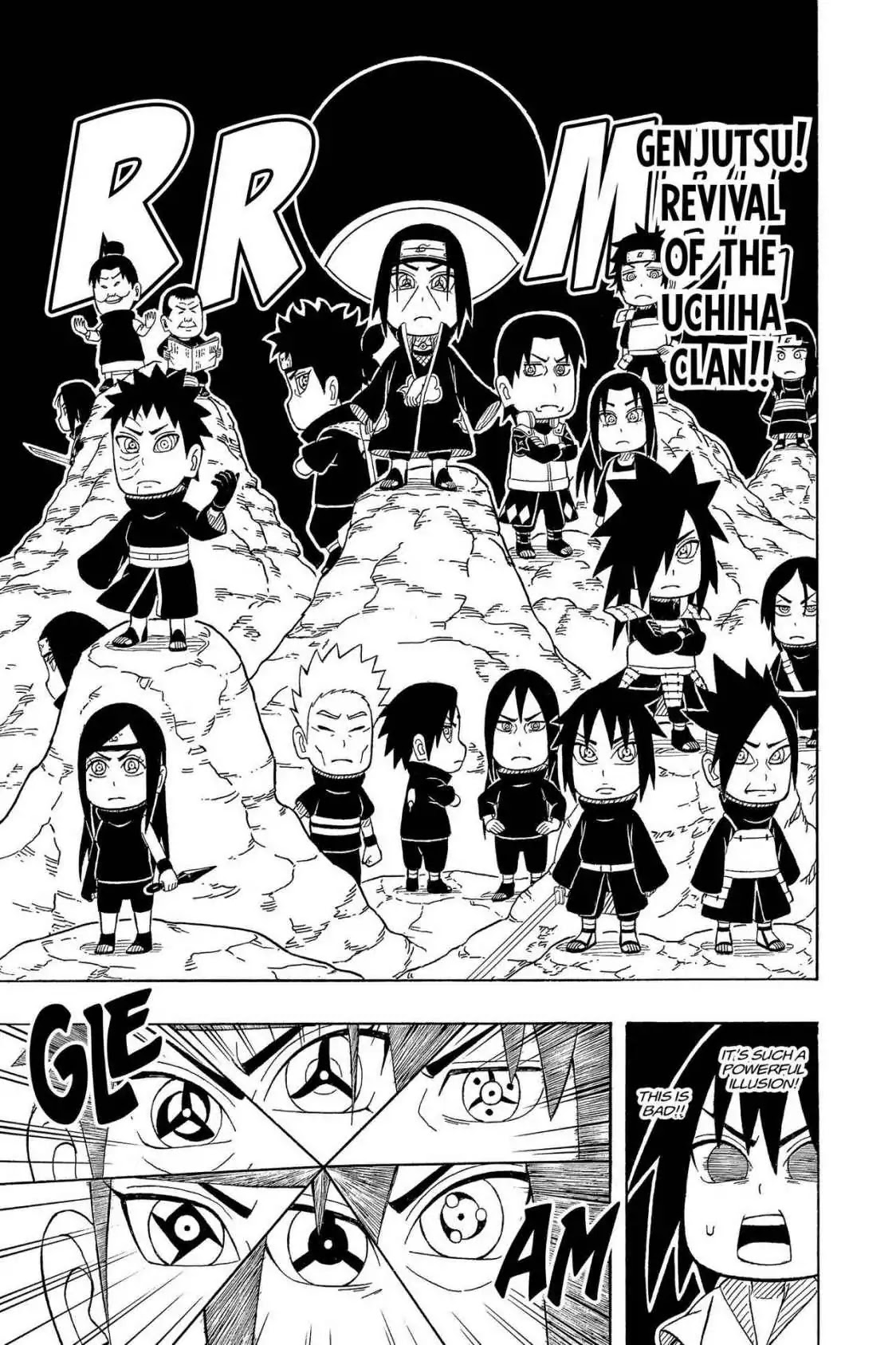 Naruto: Chibi Sasuke's Sharingan Legend Chapter 23.5 page 17 - Volume 3 Final Chapter: The Uchiha Clan!!