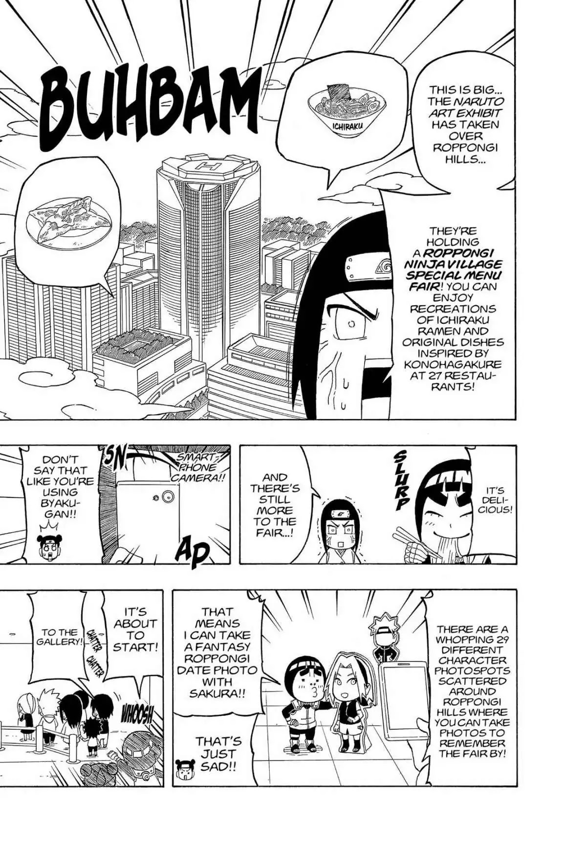 Naruto: Chibi Sasuke's Sharingan Legend Chapter 23.5 page 32 - Volume 3 Final Chapter: The Uchiha Clan!!