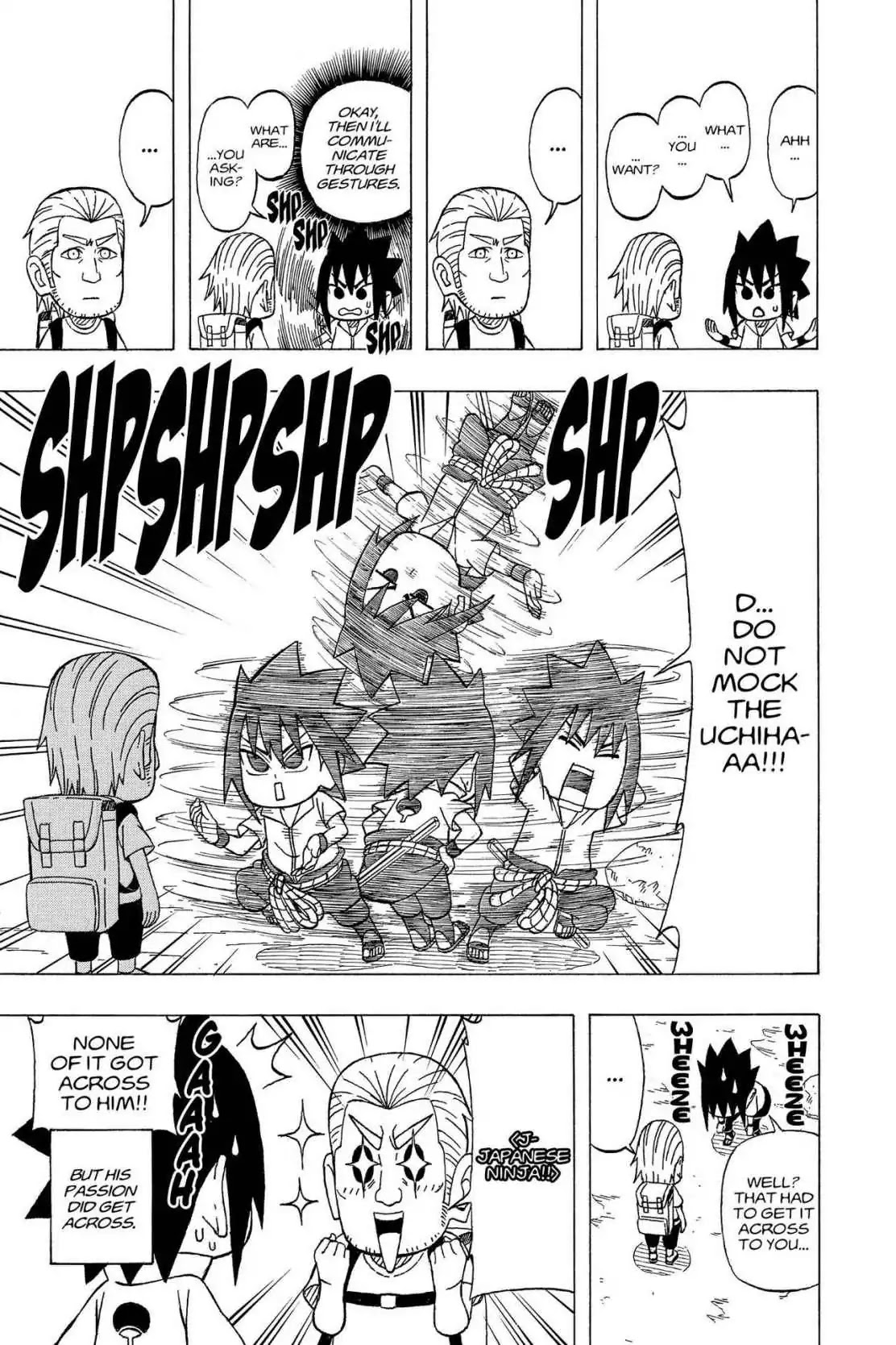 Naruto: Chibi Sasuke's Sharingan Legend Chapter 23.5 page 40 - Volume 3 Final Chapter: The Uchiha Clan!!