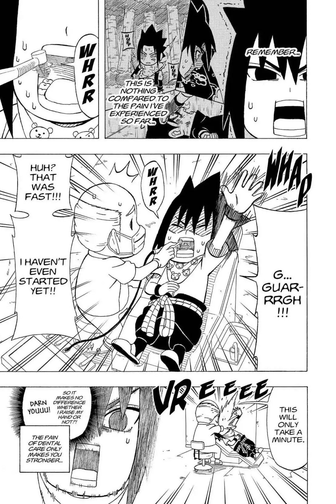 Naruto: Chibi Sasuke's Sharingan Legend Chapter 23.5 page 42 - Volume 3 Final Chapter: The Uchiha Clan!!