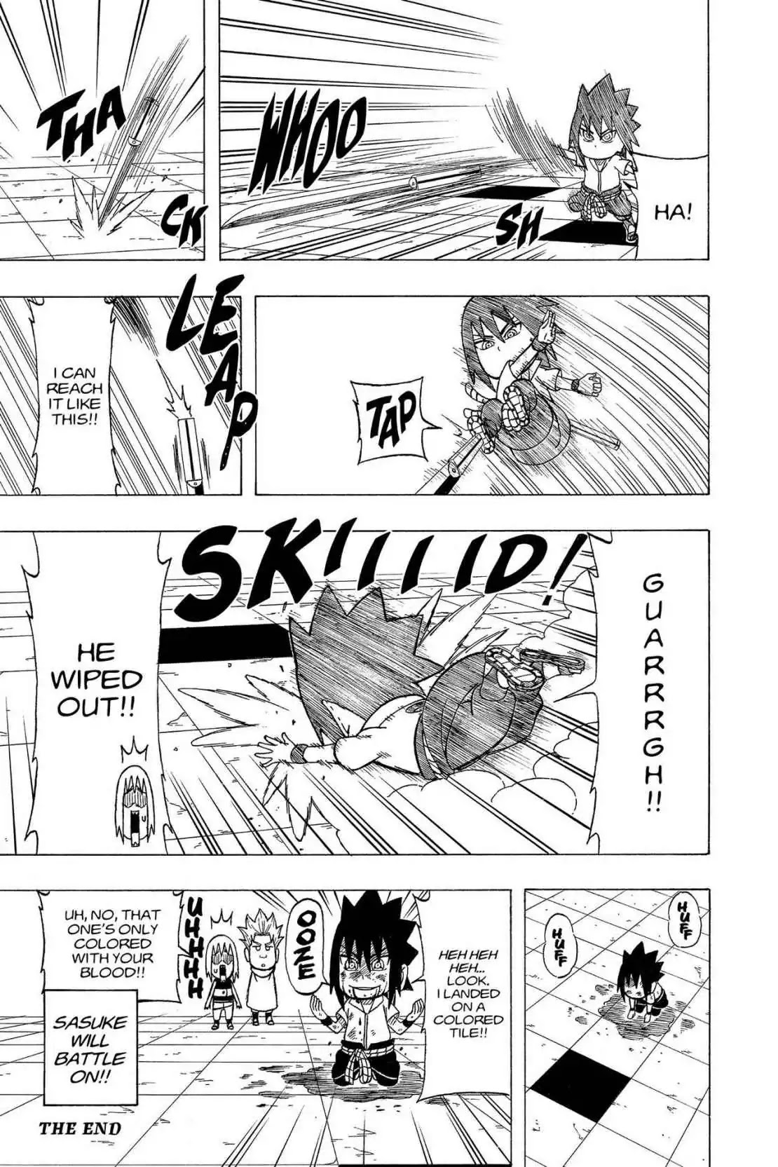 Naruto: Chibi Sasuke's Sharingan Legend Chapter 23.5 page 44 - Volume 3 Final Chapter: The Uchiha Clan!!
