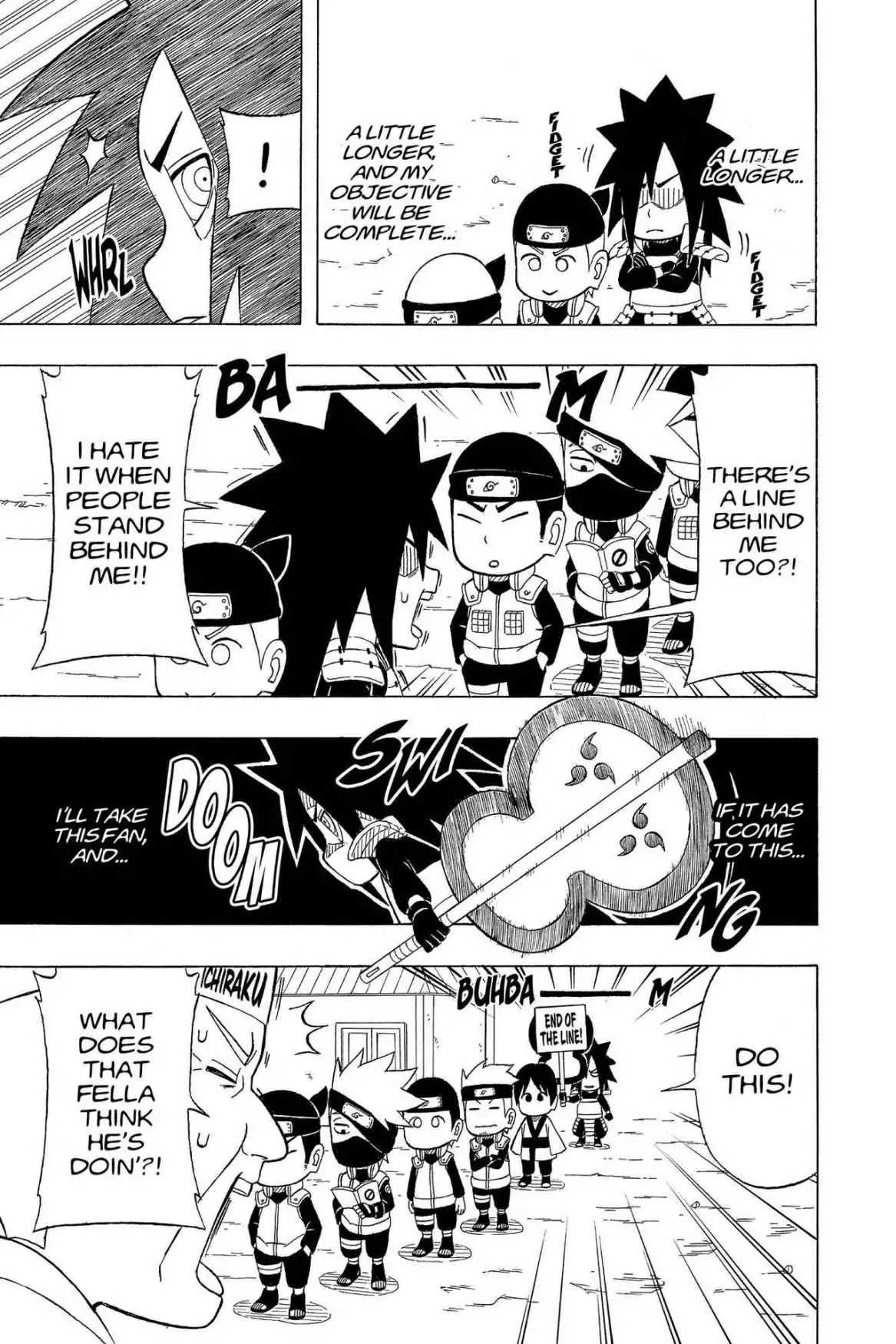 Naruto: Chibi Sasuke's Sharingan Legend Chapter 23.5 page 46 - Volume 3 Final Chapter: The Uchiha Clan!!