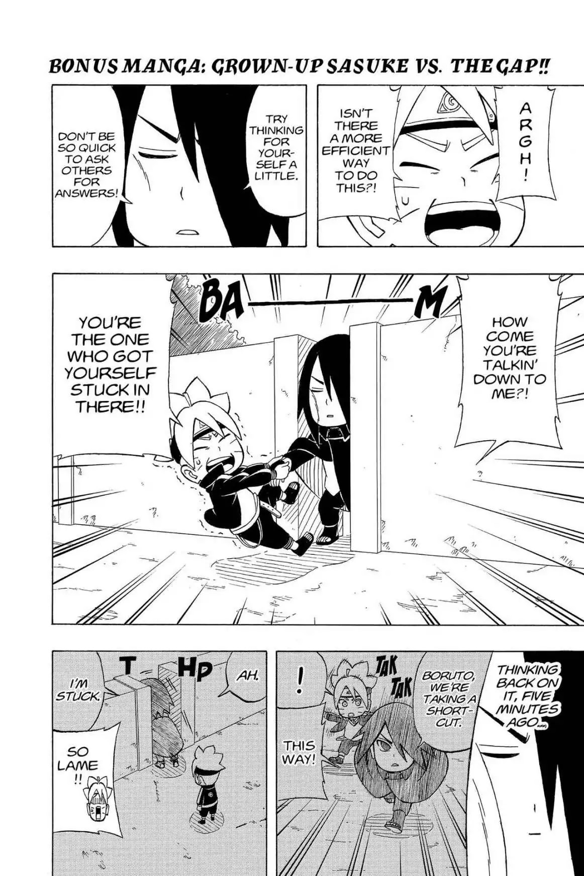 Naruto: Chibi Sasuke's Sharingan Legend Chapter 23.5 page 47 - Volume 3 Final Chapter: The Uchiha Clan!!