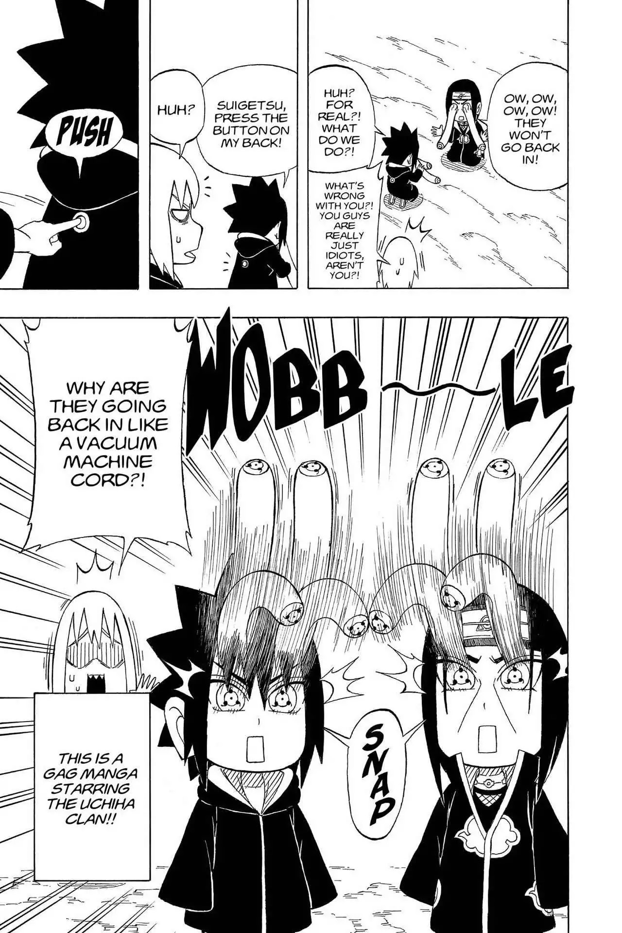 Naruto: Chibi Sasuke's Sharingan Legend Chapter 23.5 page 5 - Volume 3 Final Chapter: The Uchiha Clan!!