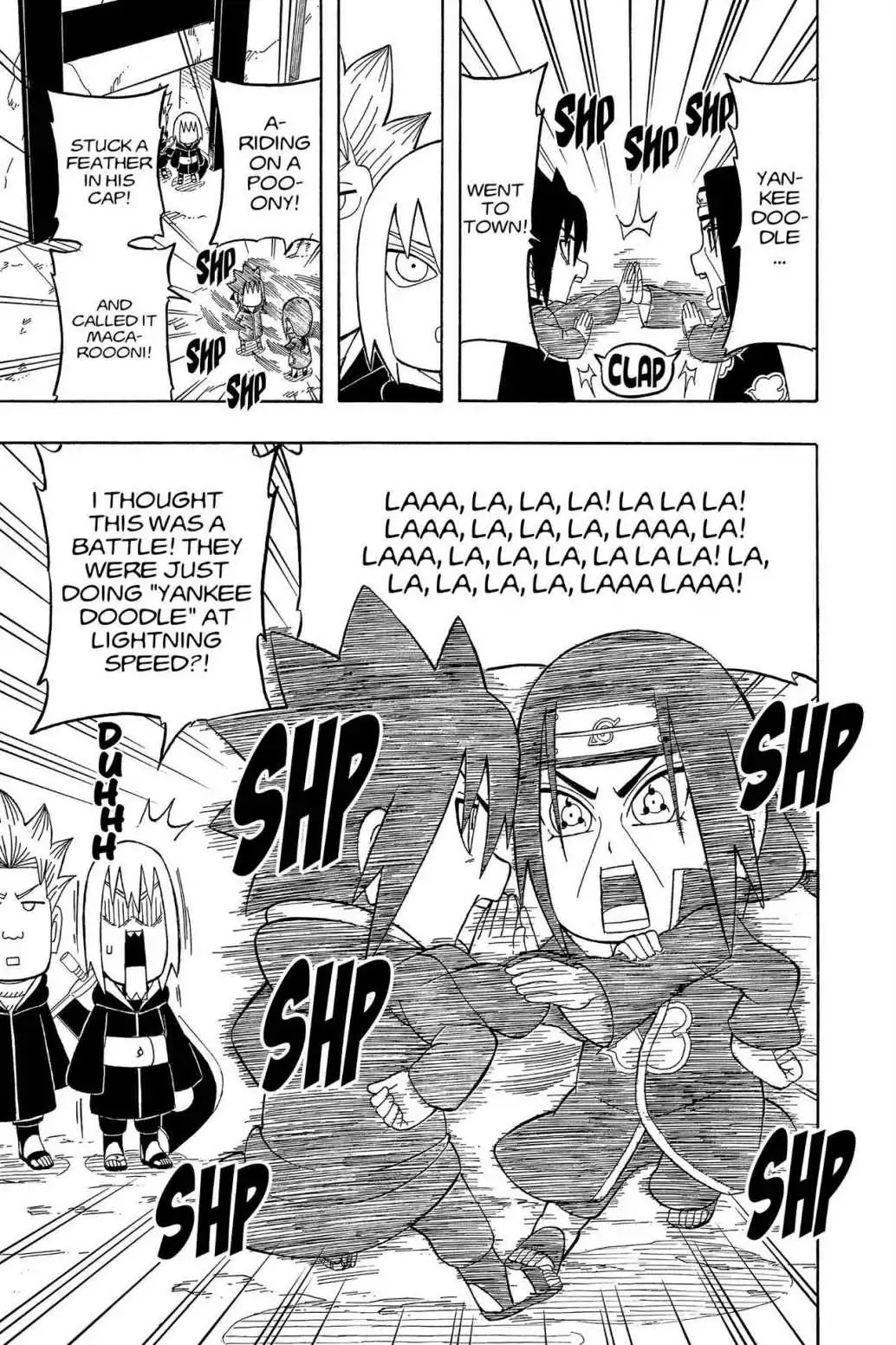 Naruto: Chibi Sasuke's Sharingan Legend Chapter 23.5 page 7 - Volume 3 Final Chapter: The Uchiha Clan!!