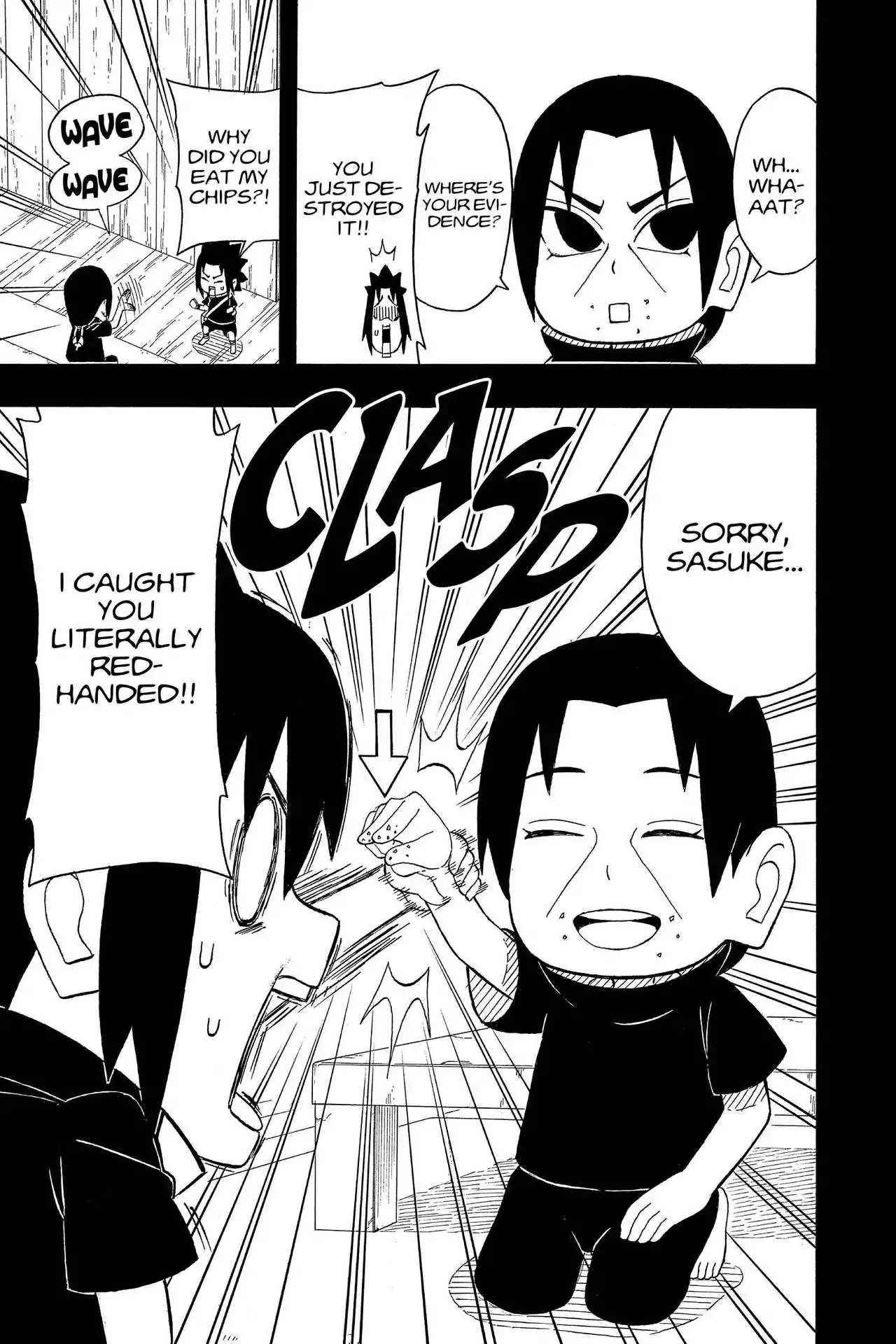 Naruto: Chibi Sasuke's Sharingan Legend Chapter 23.5 page 9 - Volume 3 Final Chapter: The Uchiha Clan!!
