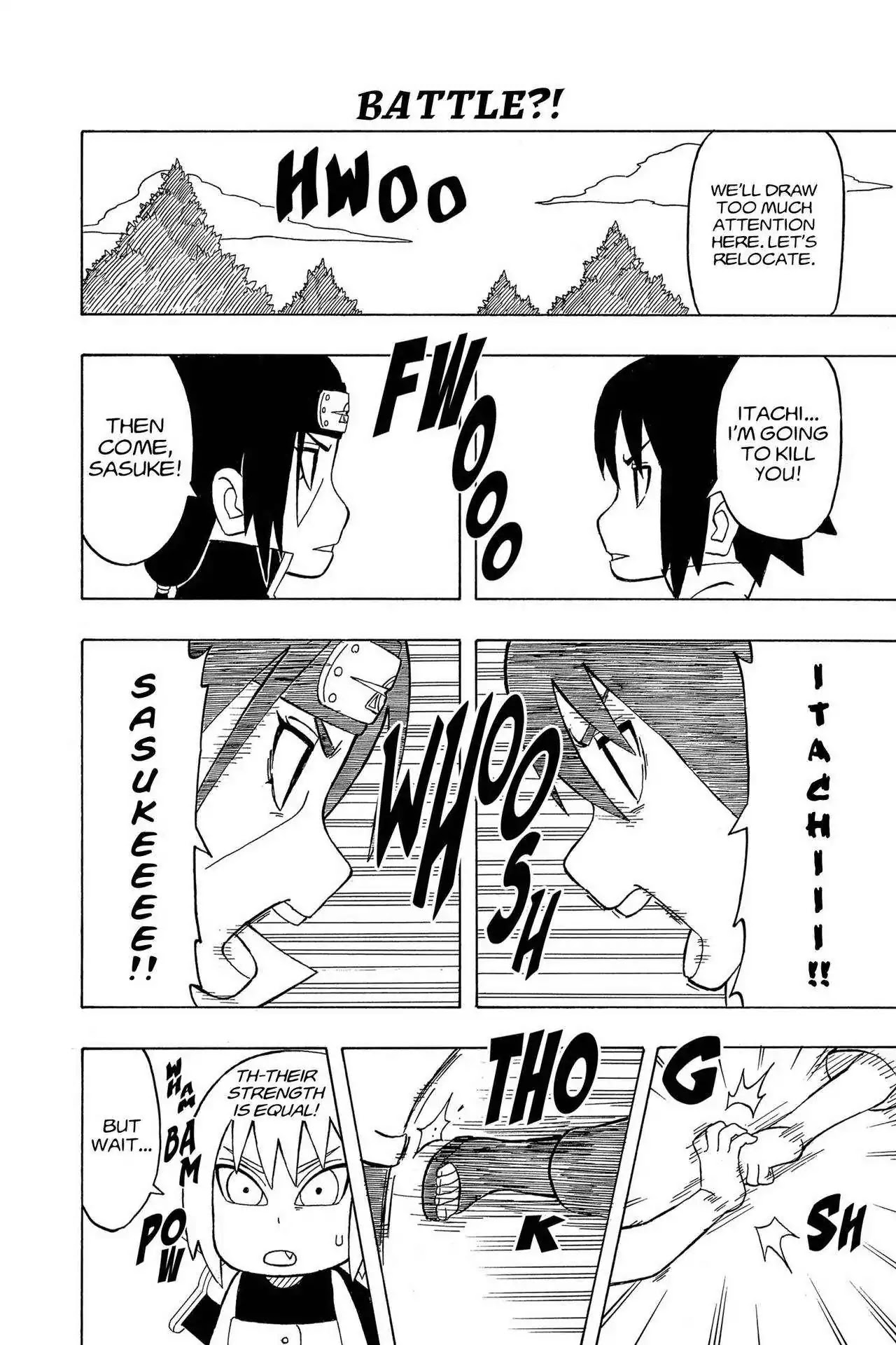 Naruto: Chibi Sasuke's Sharingan Legend Chapter 3 page 11 - Chapter 3: Uchiha Itachi!!