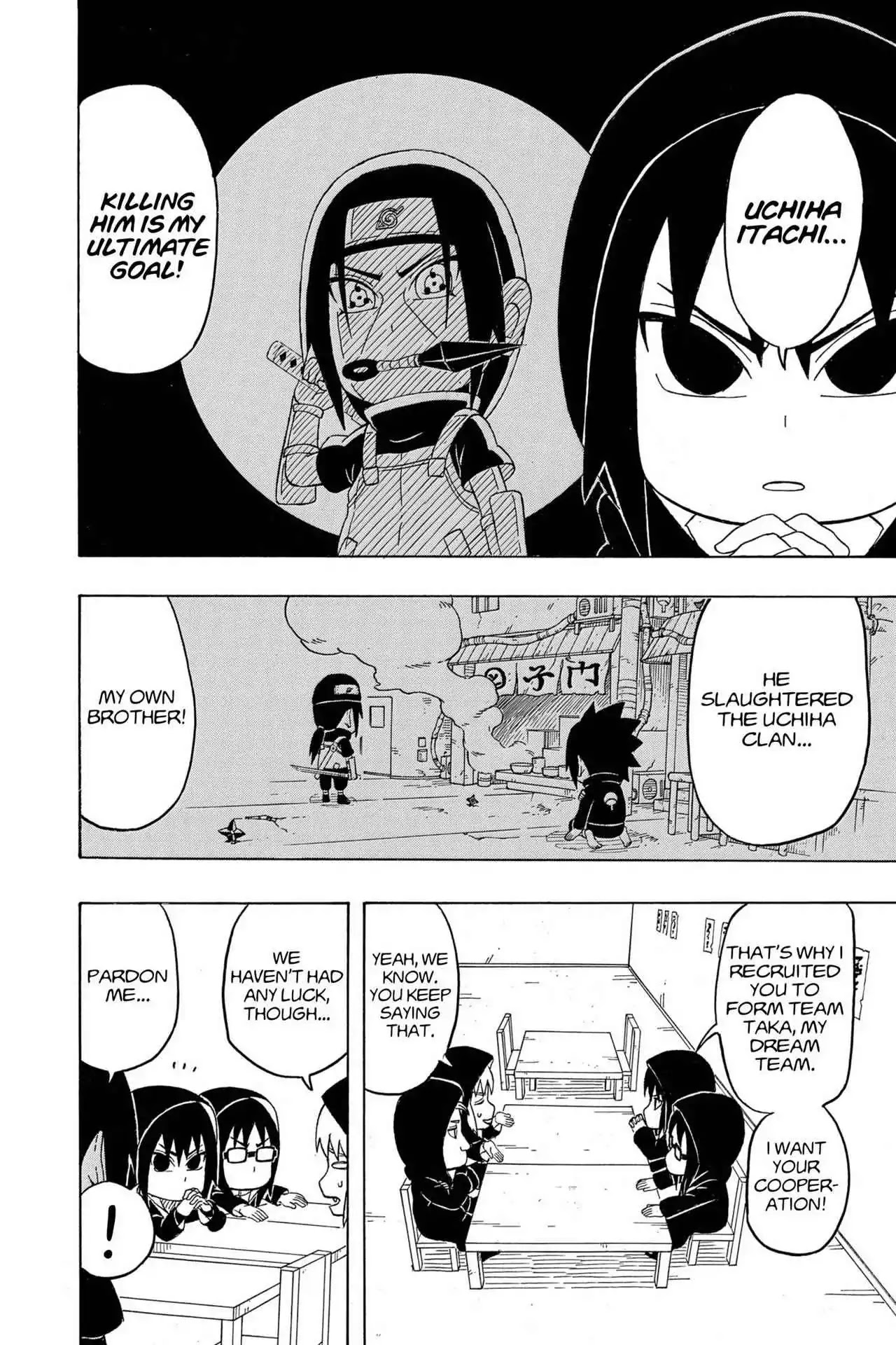 Naruto: Chibi Sasuke's Sharingan Legend Chapter 3 page 3 - Chapter 3: Uchiha Itachi!!