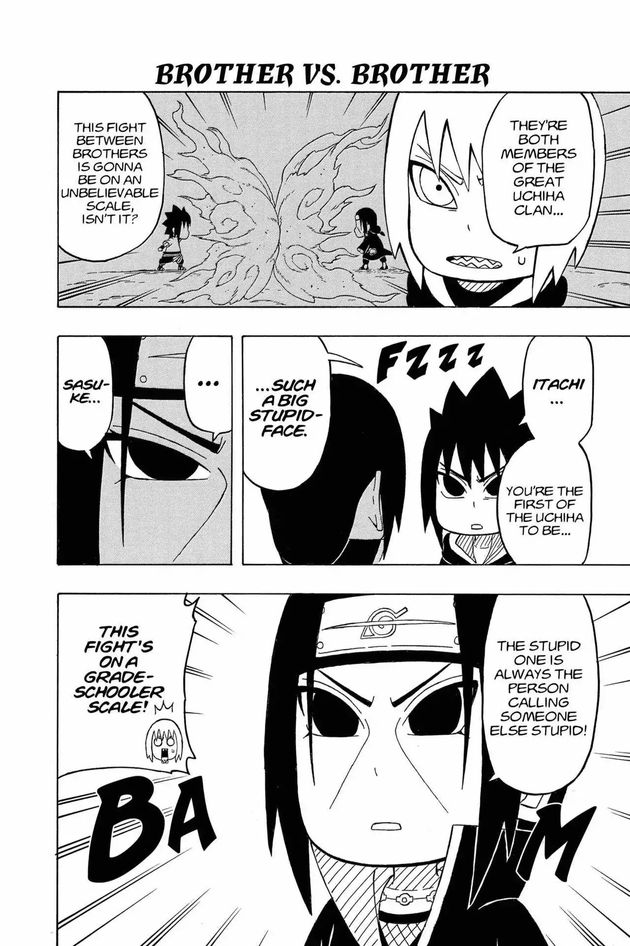 Naruto: Chibi Sasuke's Sharingan Legend Chapter 3 page 9 - Chapter 3: Uchiha Itachi!!