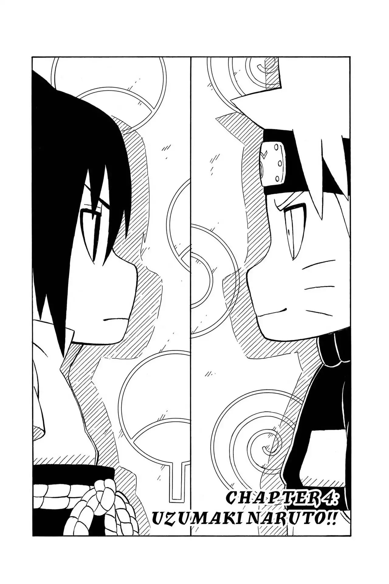 Naruto: Chibi Sasuke's Sharingan Legend Chapter 4 page 1 - Chapter 4: Uzumaki Naruto!!