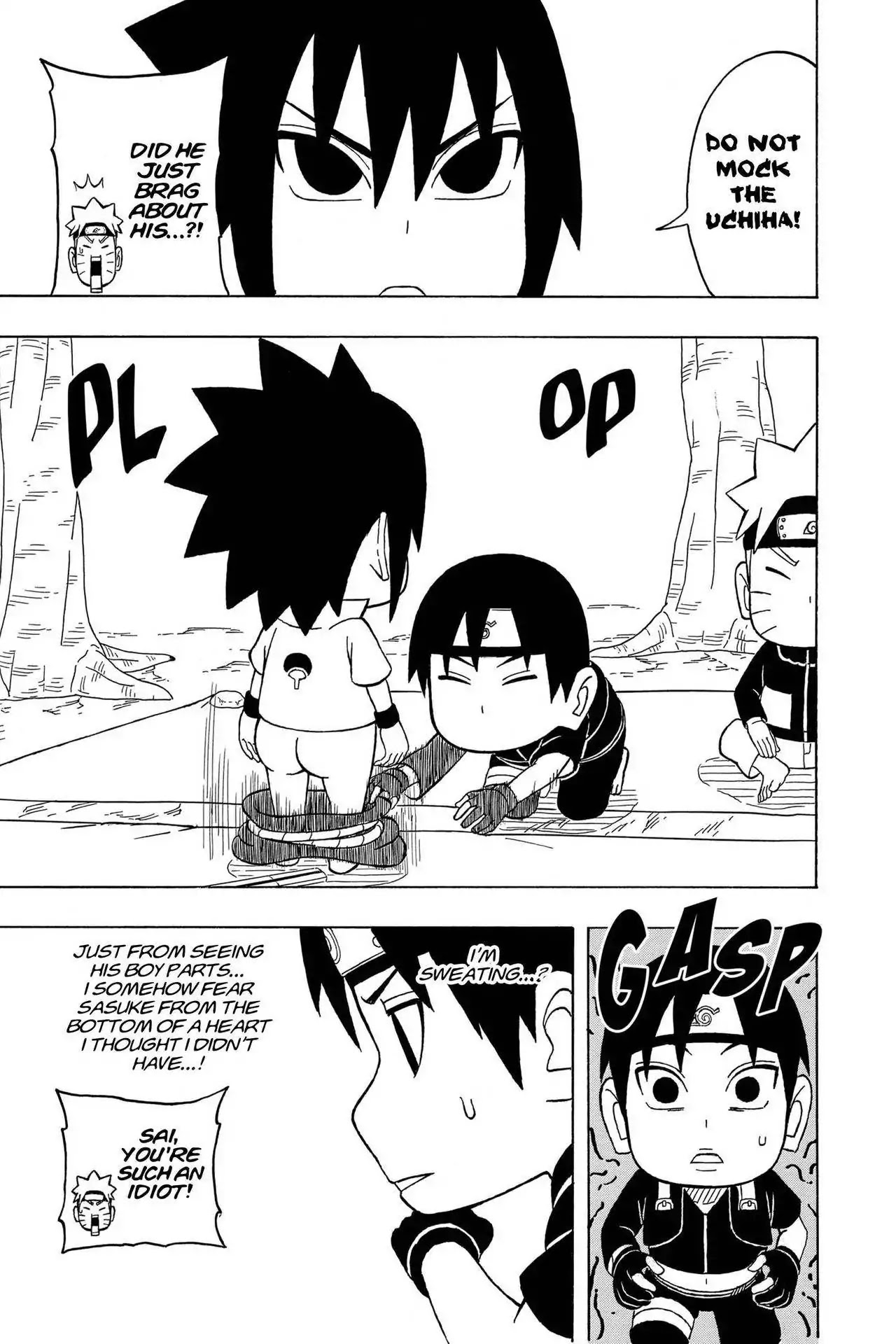 Naruto: Chibi Sasuke's Sharingan Legend Chapter 4 page 11 - Chapter 4: Uzumaki Naruto!!