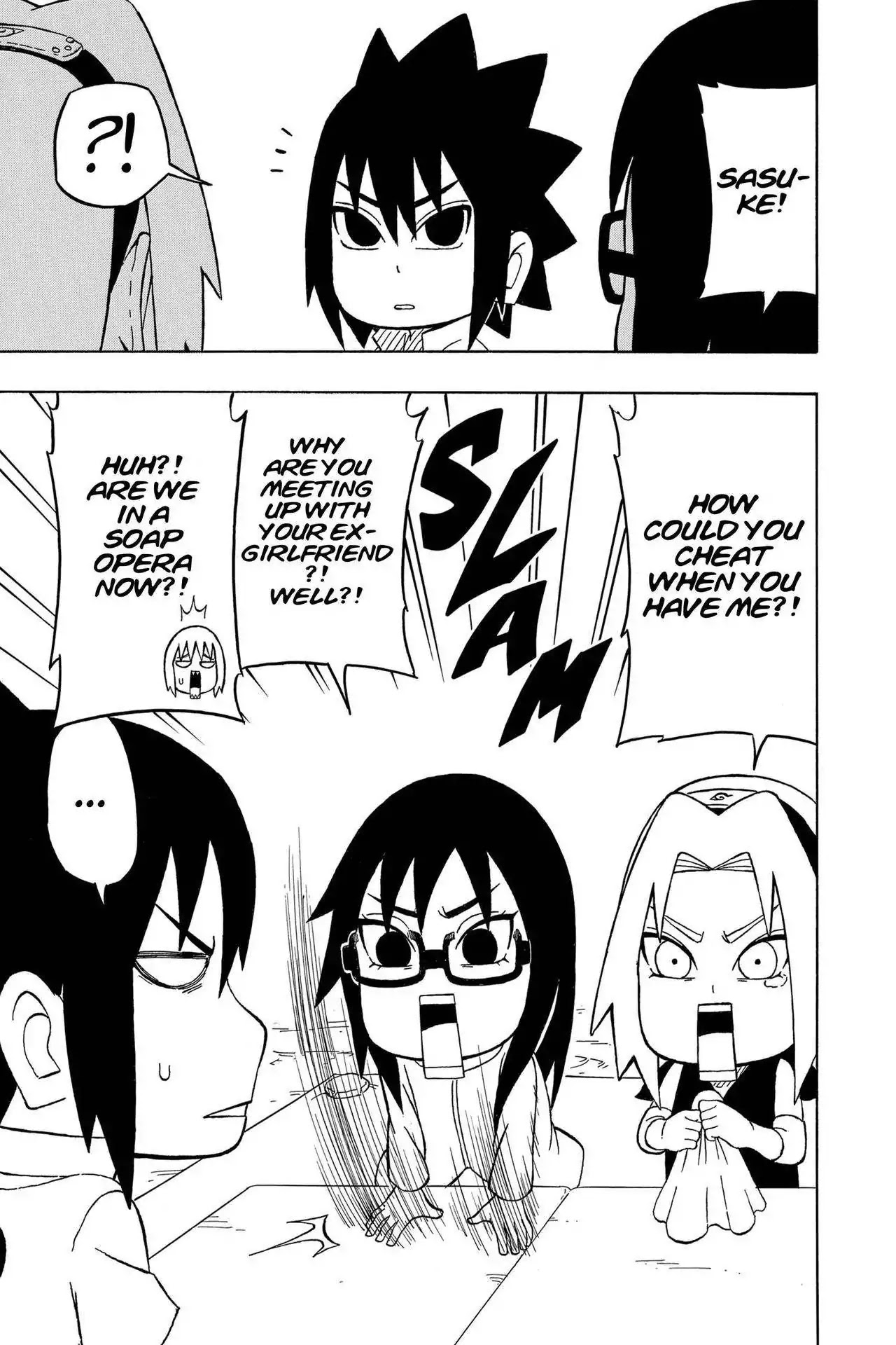Naruto: Chibi Sasuke's Sharingan Legend Chapter 4 page 13 - Chapter 4: Uzumaki Naruto!!