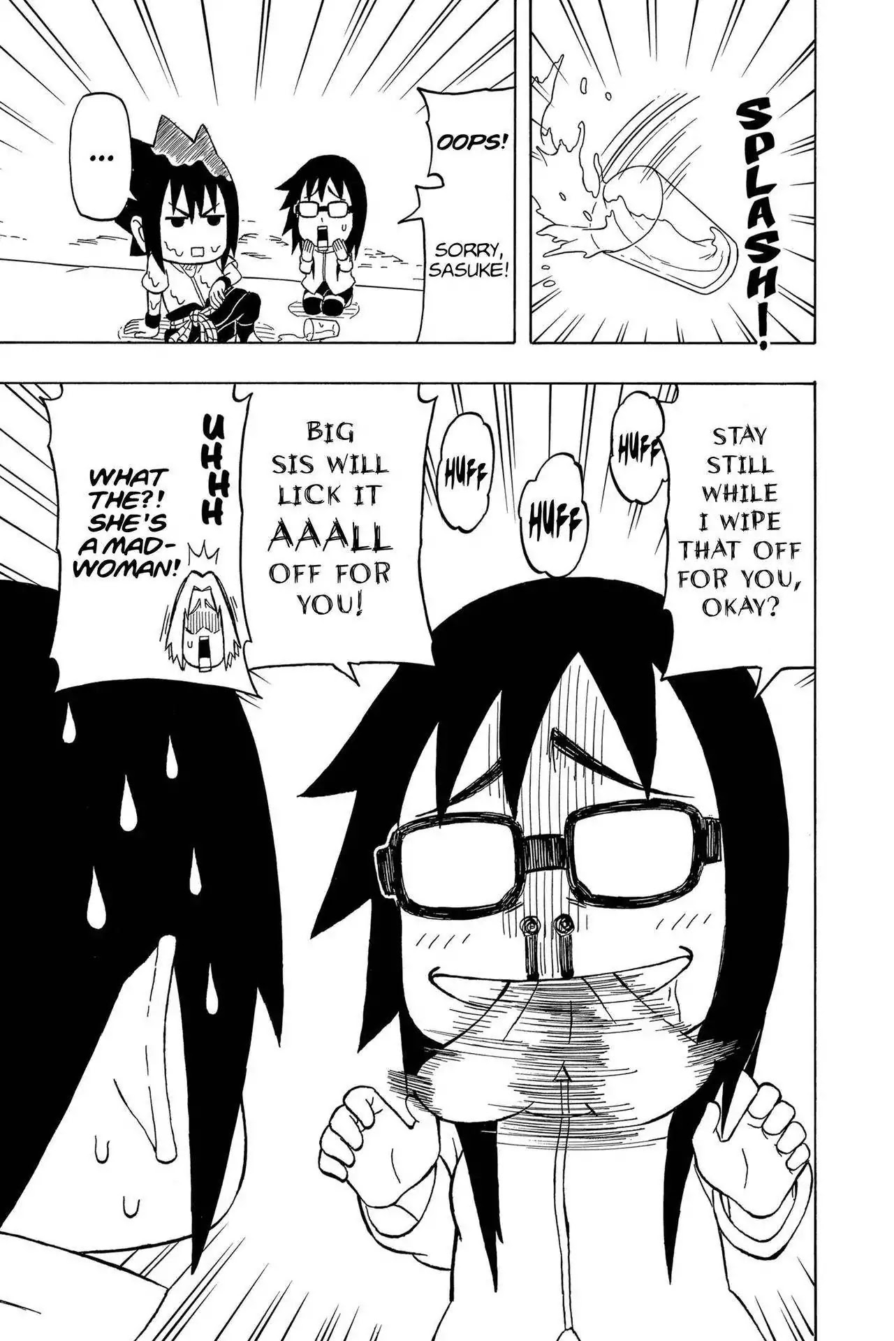 Naruto: Chibi Sasuke's Sharingan Legend Chapter 4 page 15 - Chapter 4: Uzumaki Naruto!!