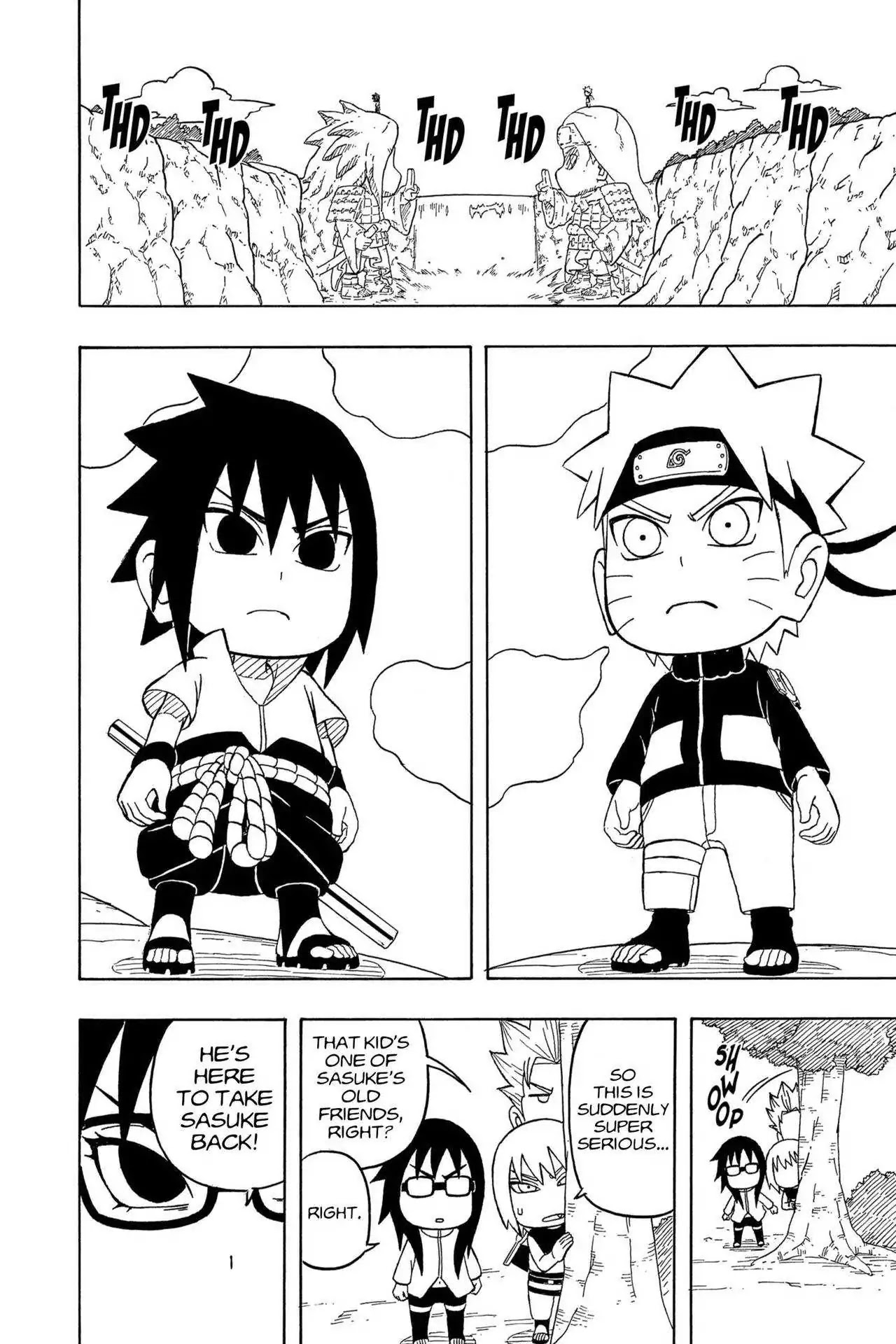 Naruto: Chibi Sasuke's Sharingan Legend Chapter 4 page 2 - Chapter 4: Uzumaki Naruto!!
