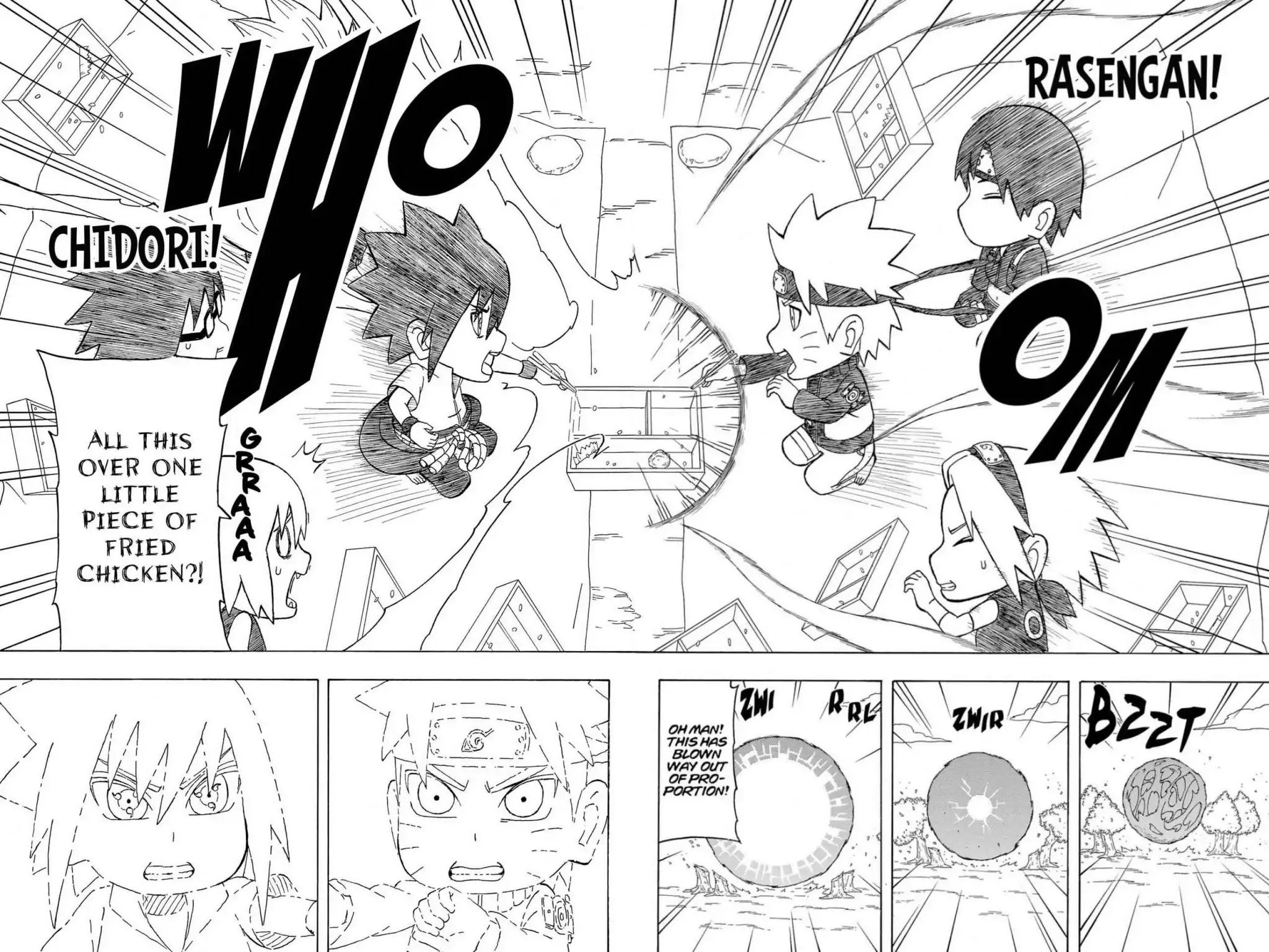 Naruto: Chibi Sasuke's Sharingan Legend Chapter 4 page 24 - Chapter 4: Uzumaki Naruto!!