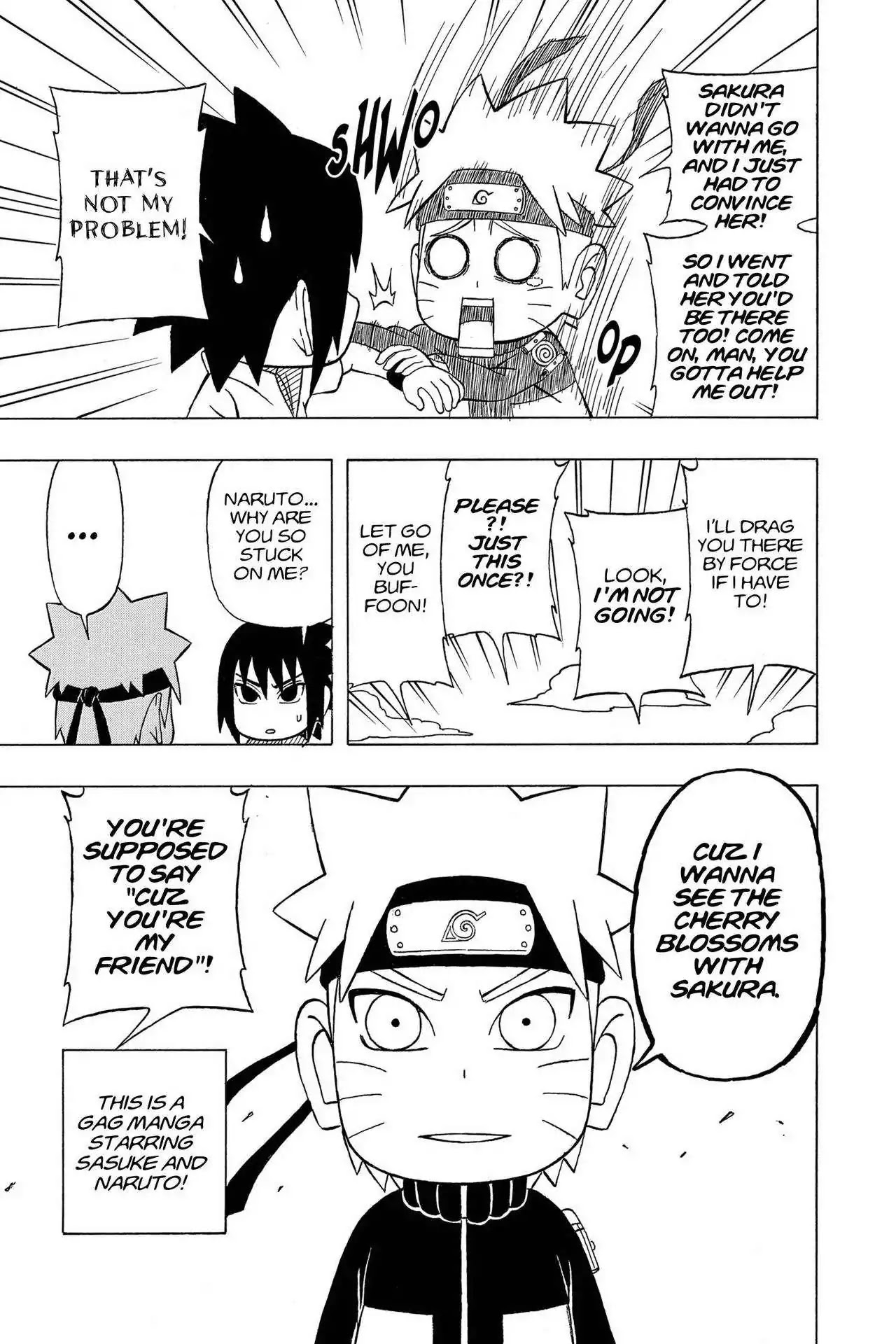 Naruto: Chibi Sasuke's Sharingan Legend Chapter 4 page 5 - Chapter 4: Uzumaki Naruto!!