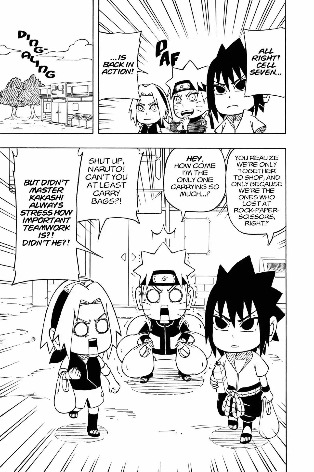 Naruto: Chibi Sasuke's Sharingan Legend Chapter 4 page 9 - Chapter 4: Uzumaki Naruto!!