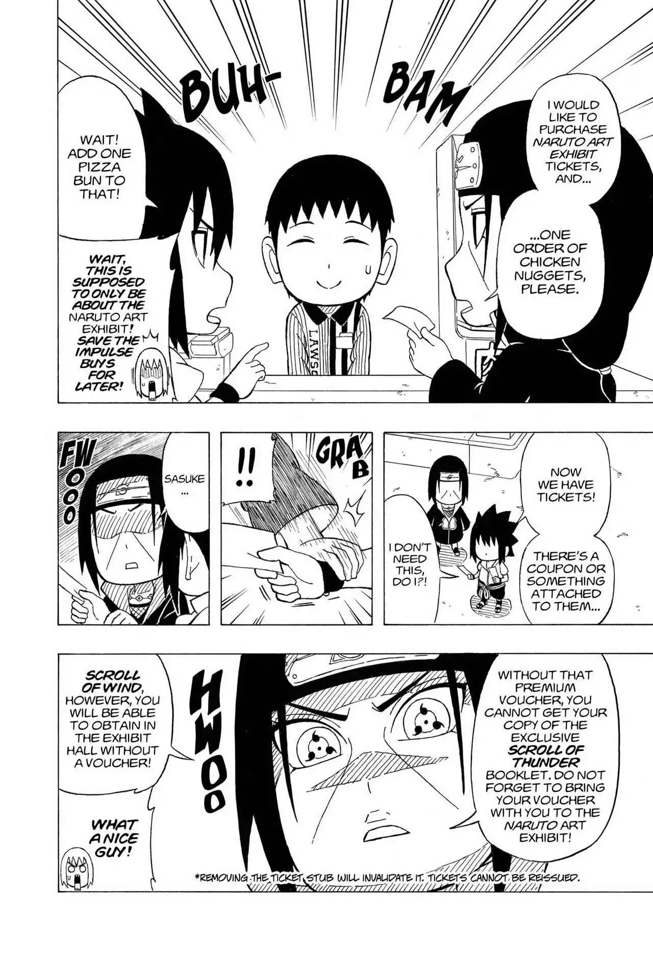 Naruto: Chibi Sasuke's Sharingan Legend Chapter 5.5 page 13 - Volume 1 Special: Short Stories