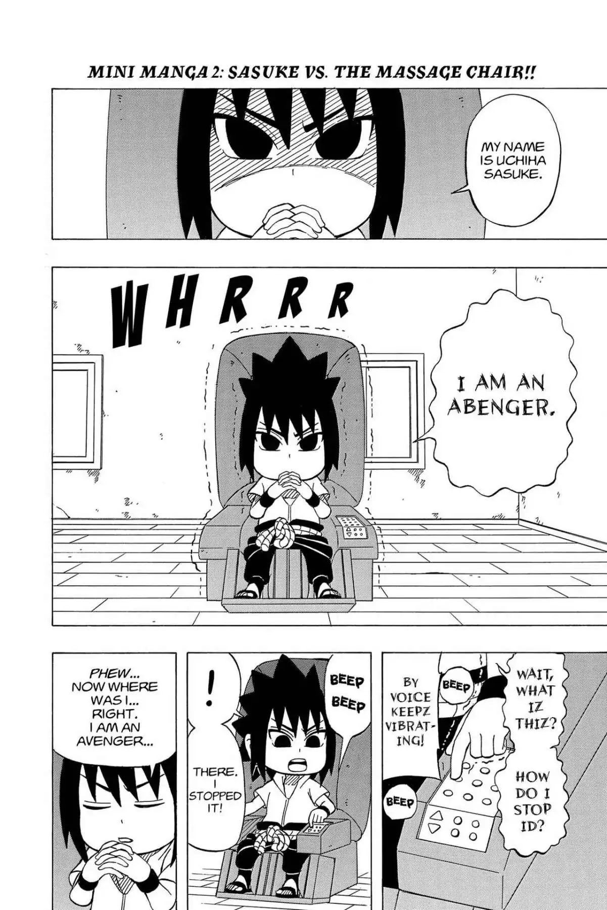 Naruto: Chibi Sasuke's Sharingan Legend Chapter 5.5 page 7 - Volume 1 Special: Short Stories
