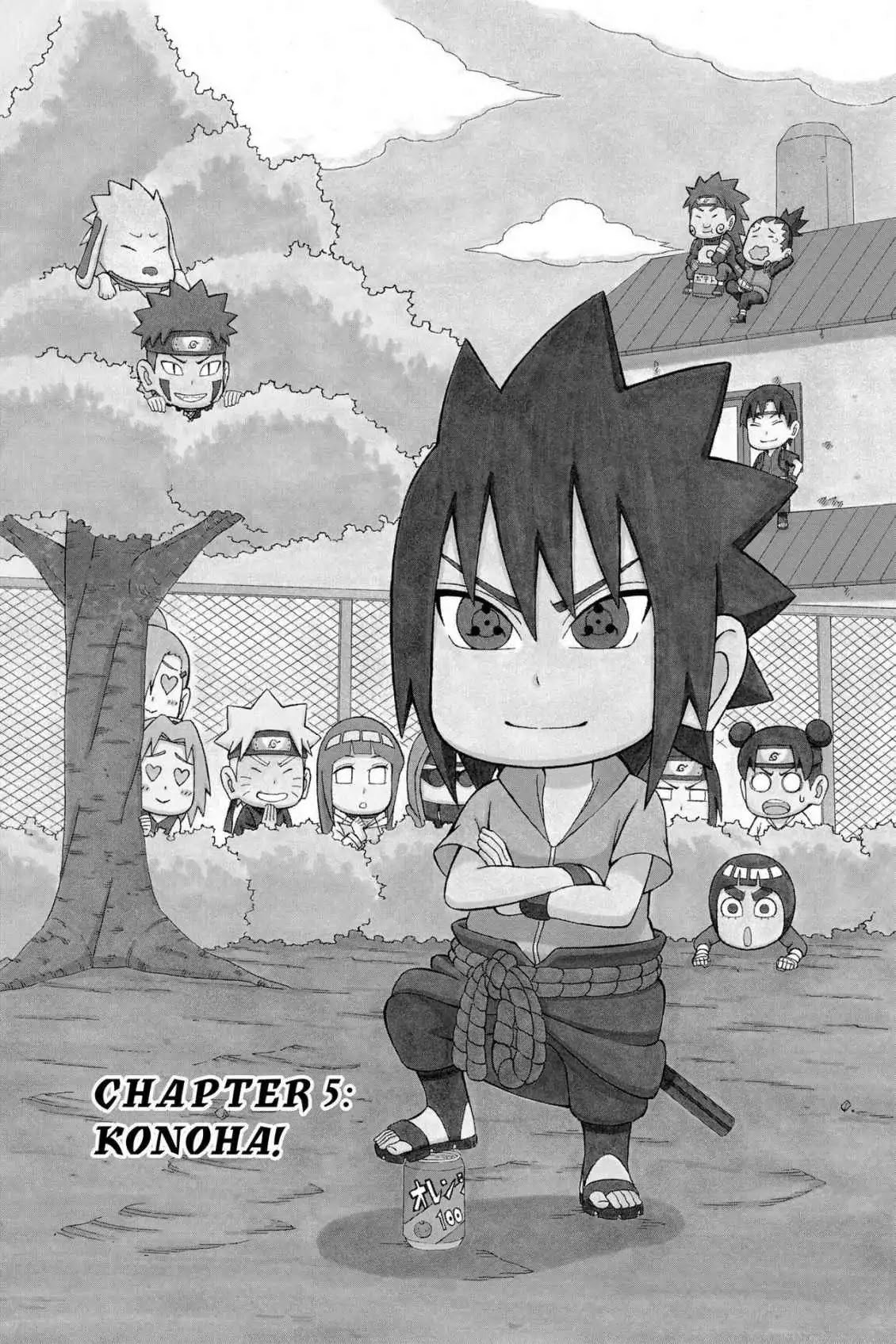 Naruto: Chibi Sasuke's Sharingan Legend Chapter 5 page 1 - Chapter 5: Konoha!