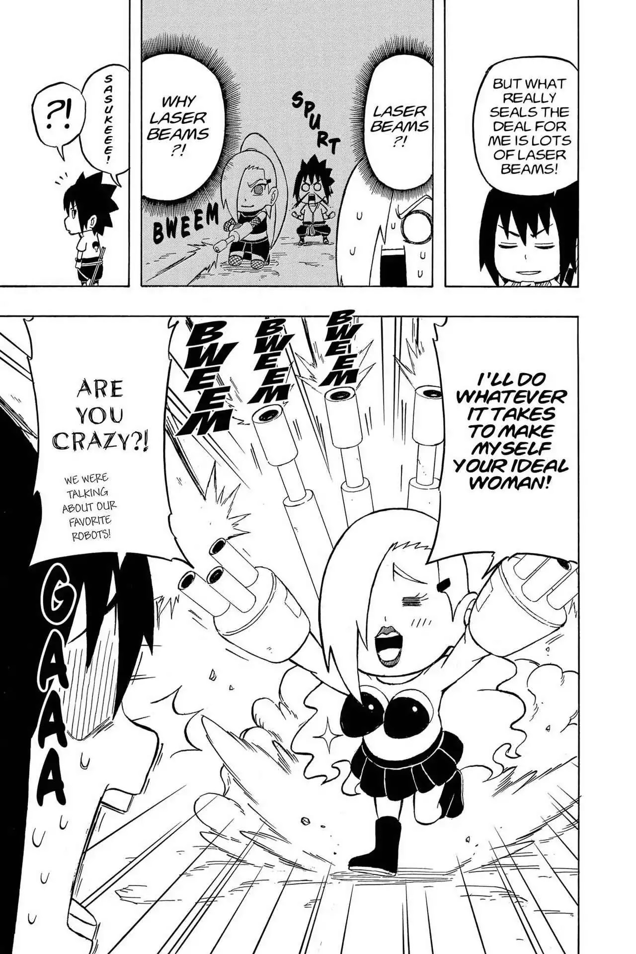 Naruto: Chibi Sasuke's Sharingan Legend Chapter 5 page 17 - Chapter 5: Konoha!