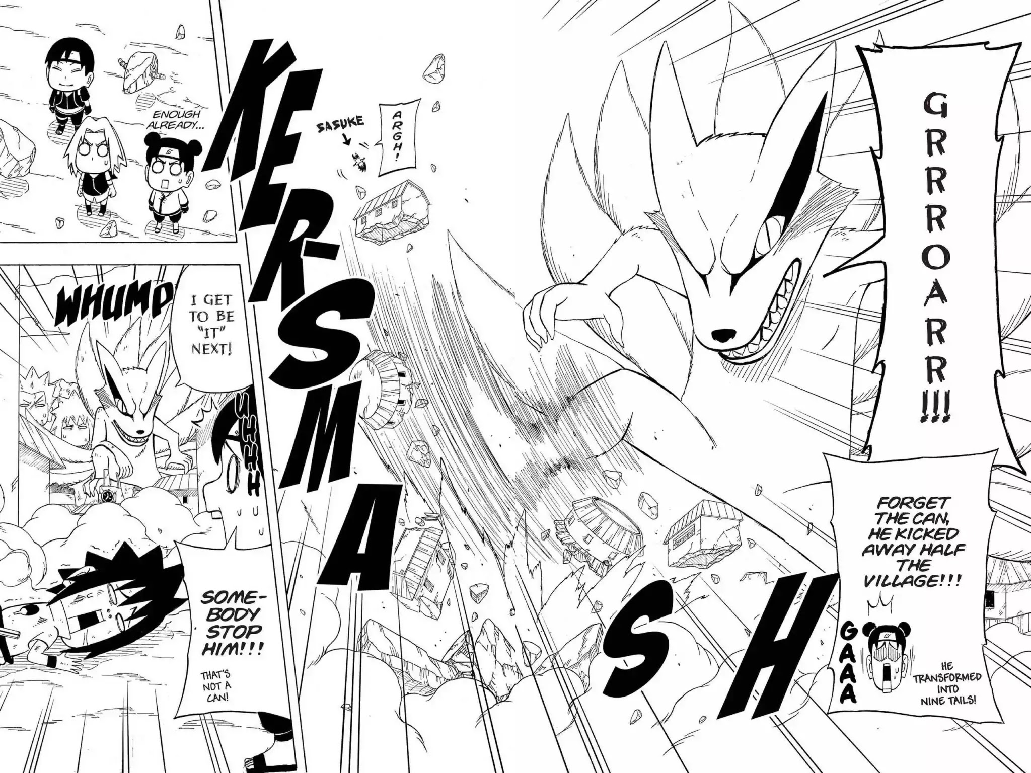 Naruto: Chibi Sasuke's Sharingan Legend Chapter 5 page 28 - Chapter 5: Konoha!
