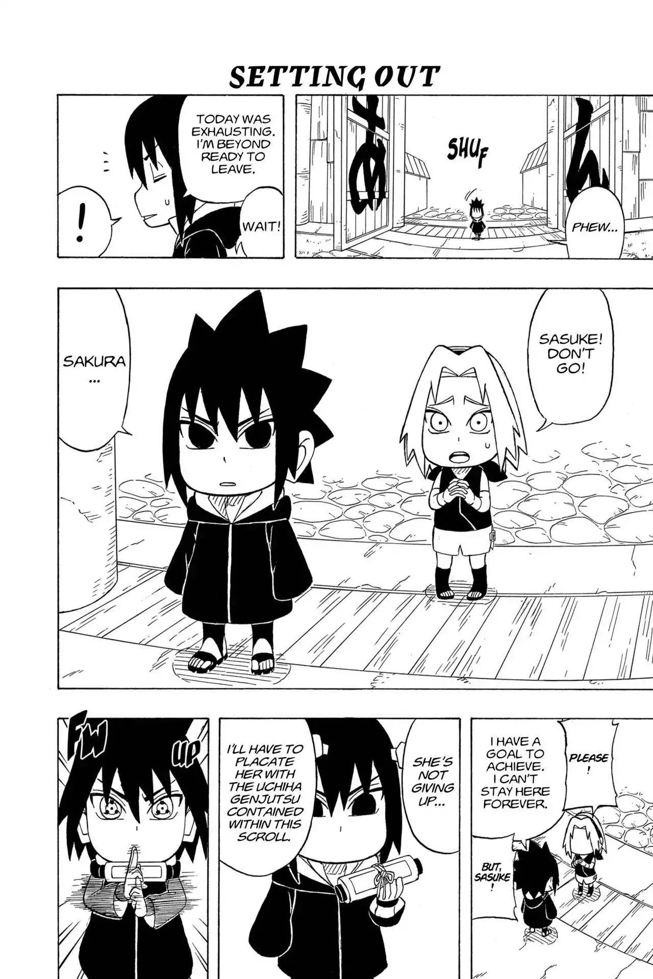 Naruto: Chibi Sasuke's Sharingan Legend Chapter 5 page 29 - Chapter 5: Konoha!