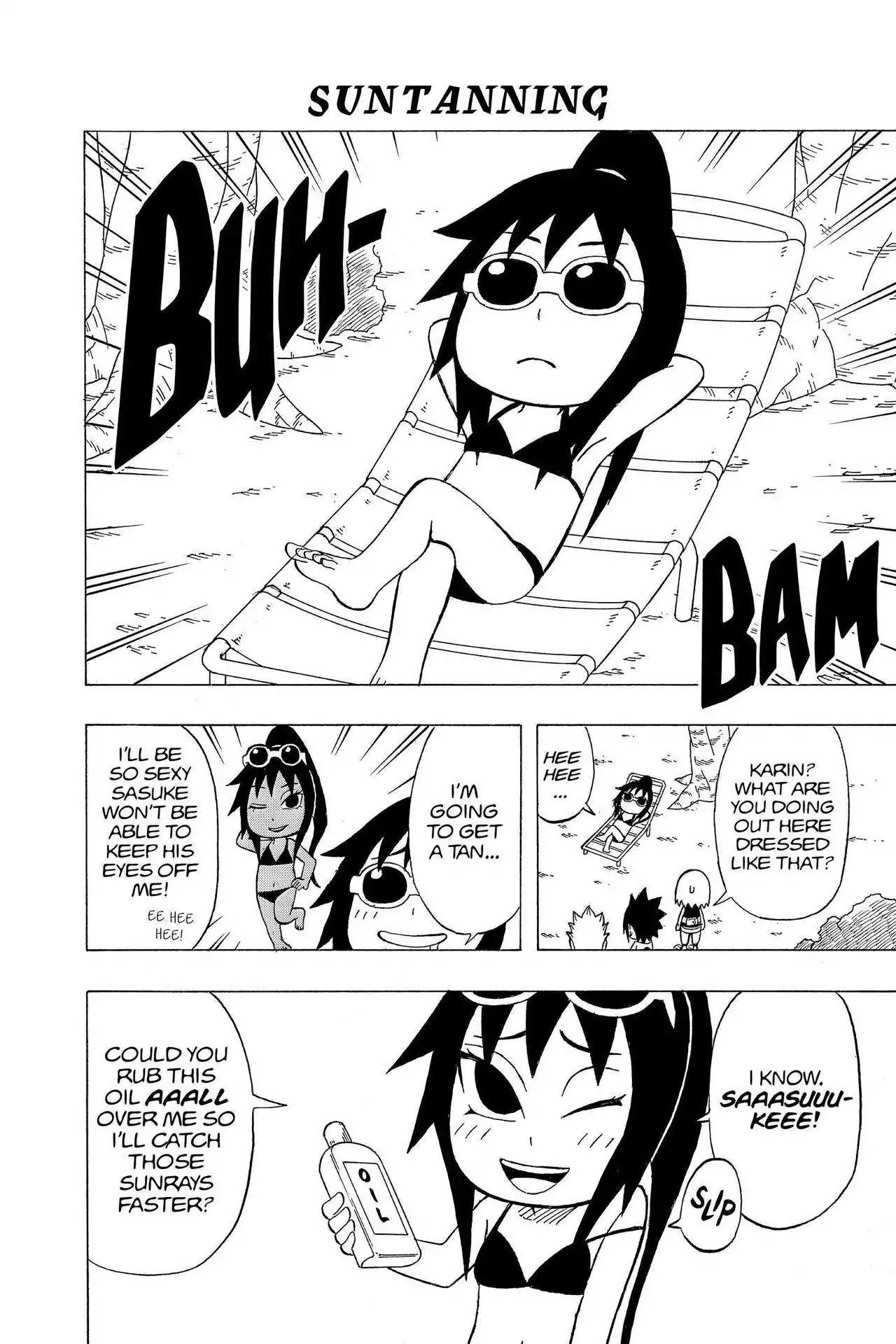 Naruto: Chibi Sasuke's Sharingan Legend Chapter 6 page 14 - Chapter 6: Team Taka's Summer Vacation!!