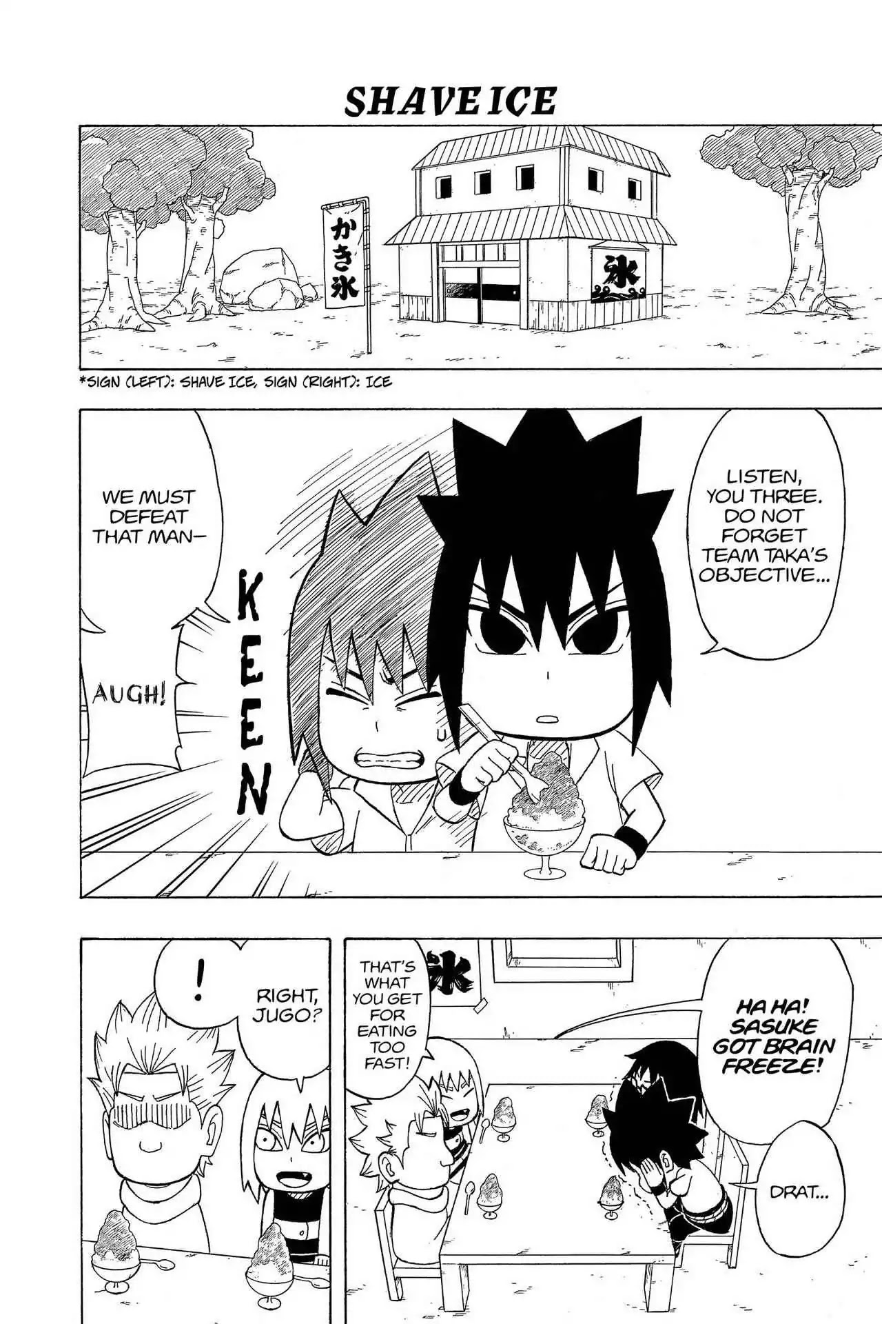 Naruto: Chibi Sasuke's Sharingan Legend Chapter 6 page 16 - Chapter 6: Team Taka's Summer Vacation!!