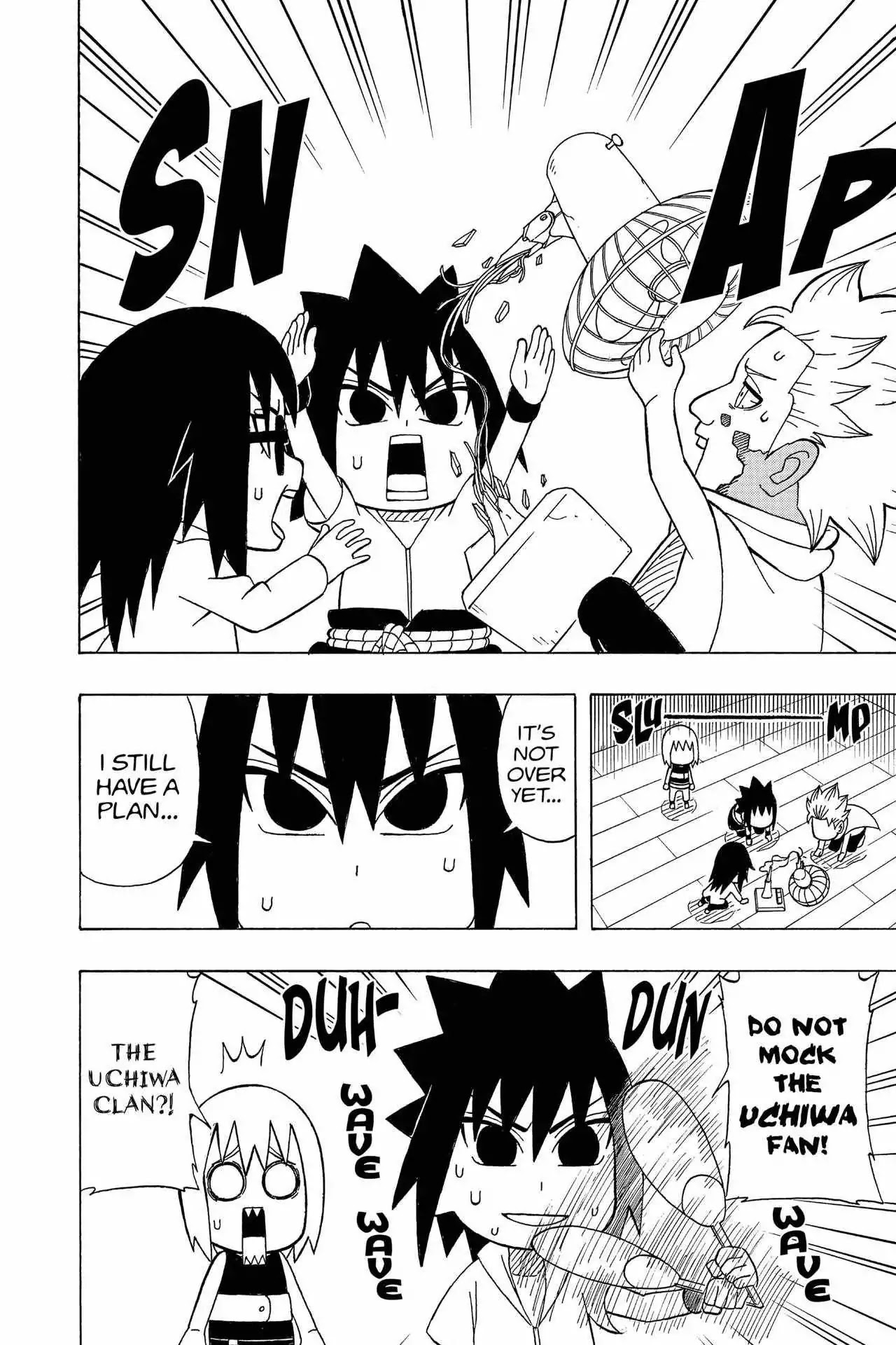 Naruto: Chibi Sasuke's Sharingan Legend Chapter 6 page 20 - Chapter 6: Team Taka's Summer Vacation!!