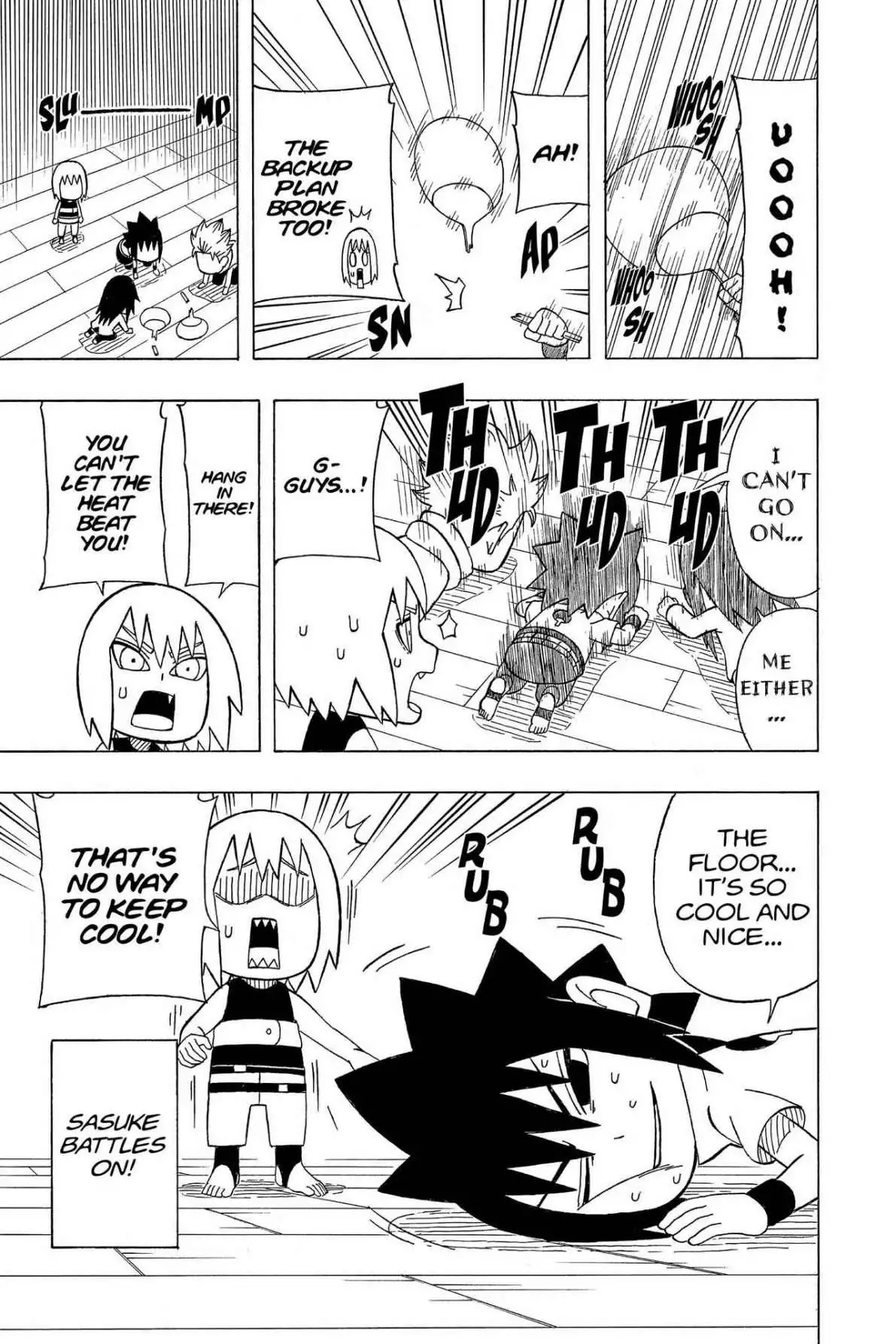 Naruto: Chibi Sasuke's Sharingan Legend Chapter 6 page 21 - Chapter 6: Team Taka's Summer Vacation!!
