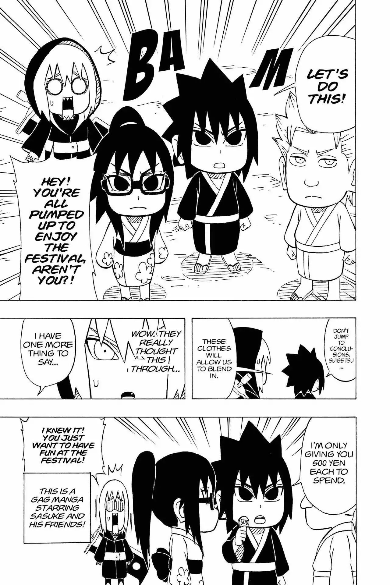 Naruto: Chibi Sasuke's Sharingan Legend Chapter 7 page 4 - Chapter 7: Summer Festival!!