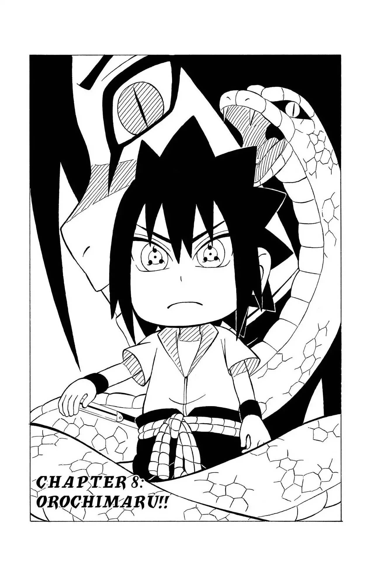 Naruto: Chibi Sasuke's Sharingan Legend Chapter 8 page 1 - Chapter 8: Orochimaru!!