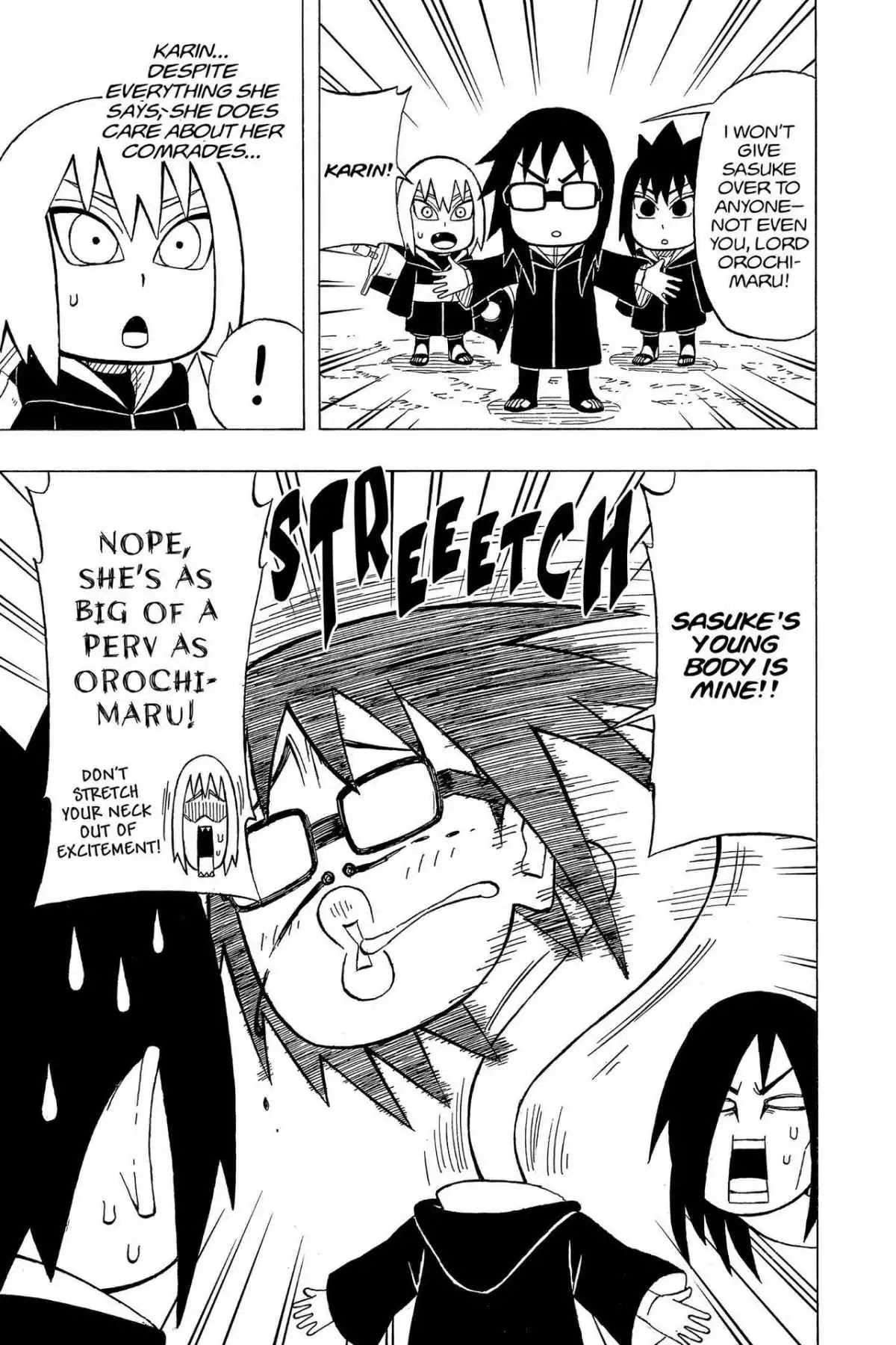 Naruto: Chibi Sasuke's Sharingan Legend Chapter 8 page 13 - Chapter 8: Orochimaru!!