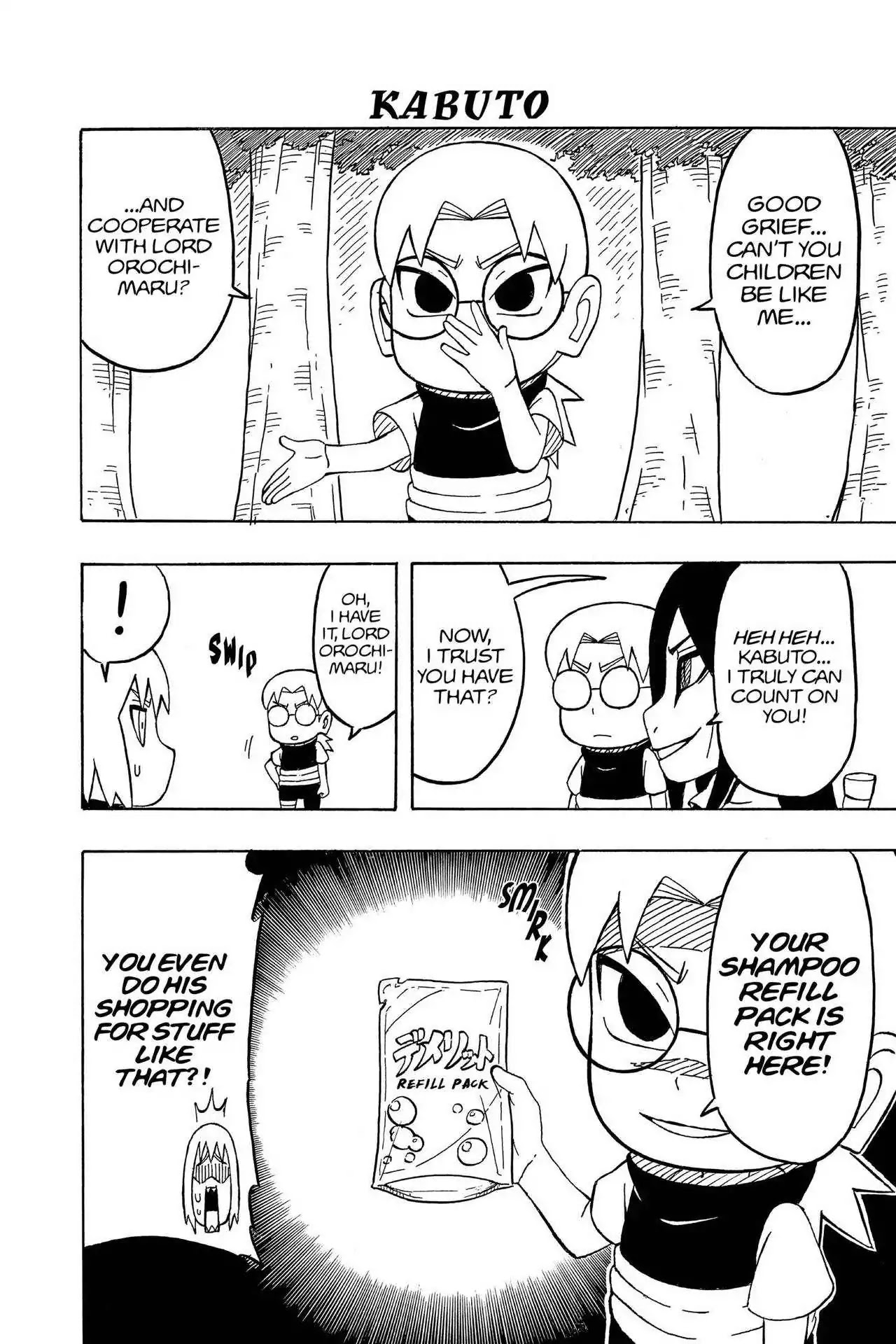 Naruto: Chibi Sasuke's Sharingan Legend Chapter 8 page 14 - Chapter 8: Orochimaru!!