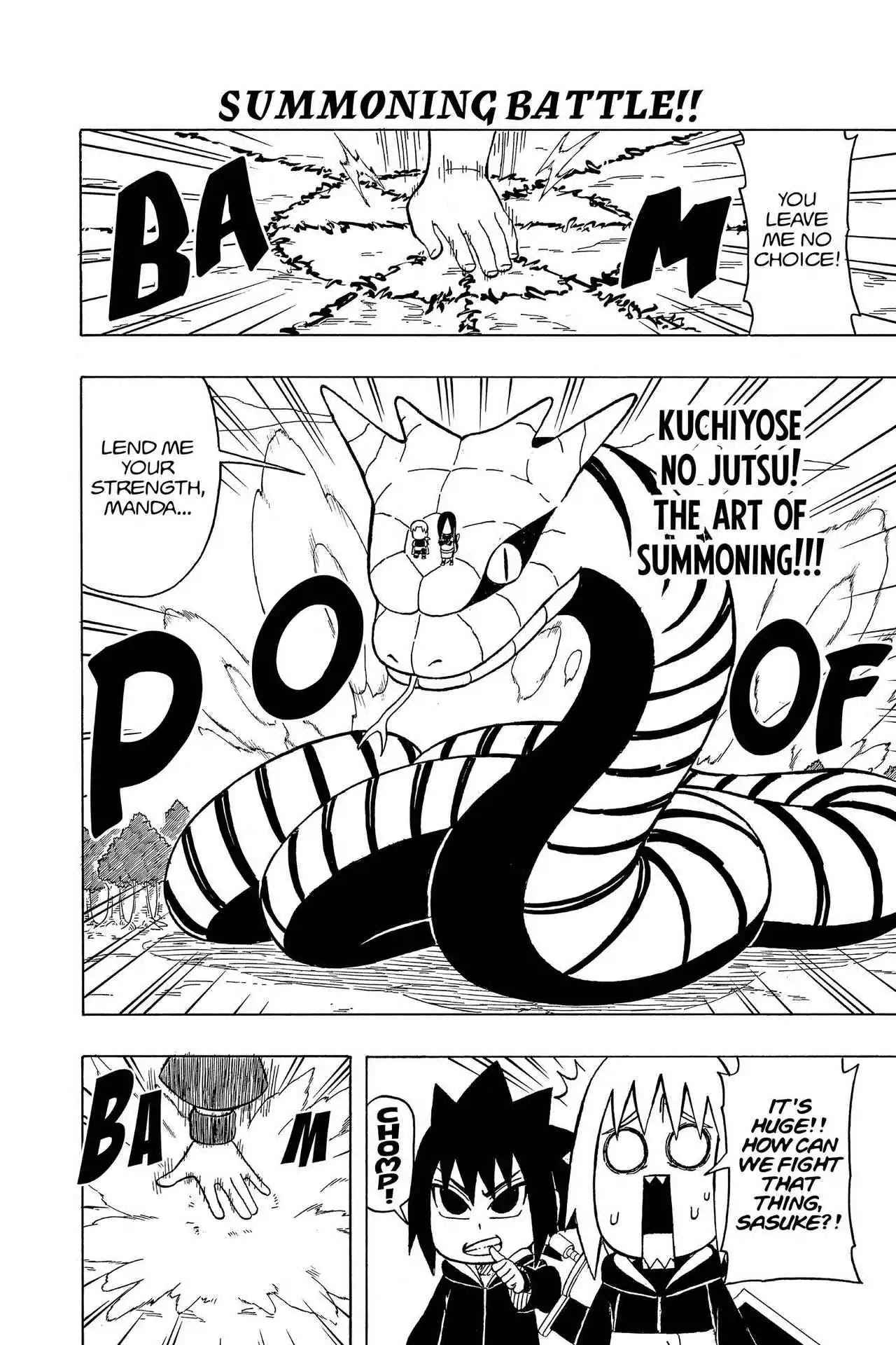 Naruto: Chibi Sasuke's Sharingan Legend Chapter 8 page 18 - Chapter 8: Orochimaru!!