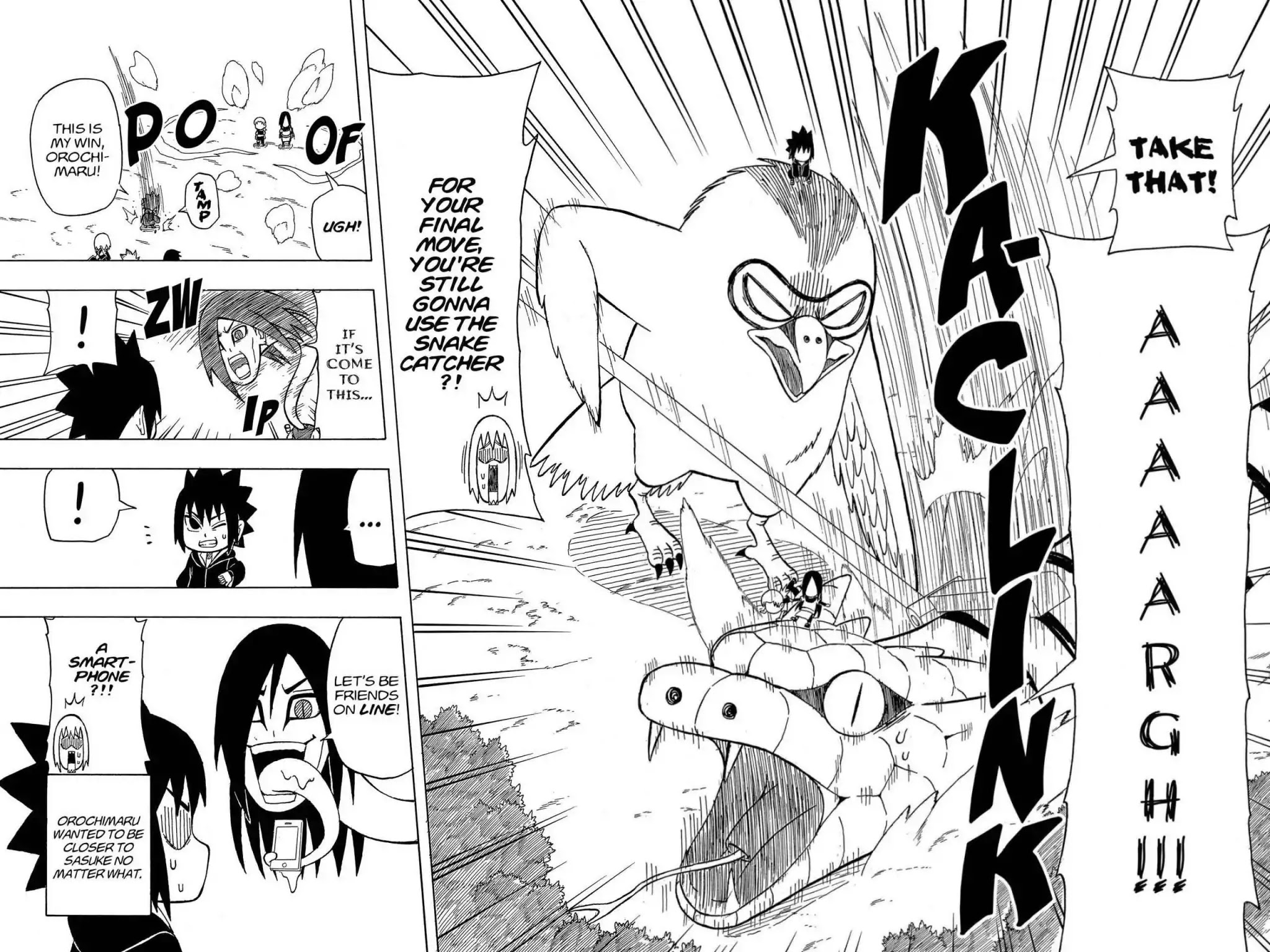 Naruto: Chibi Sasuke's Sharingan Legend Chapter 8 page 20 - Chapter 8: Orochimaru!!
