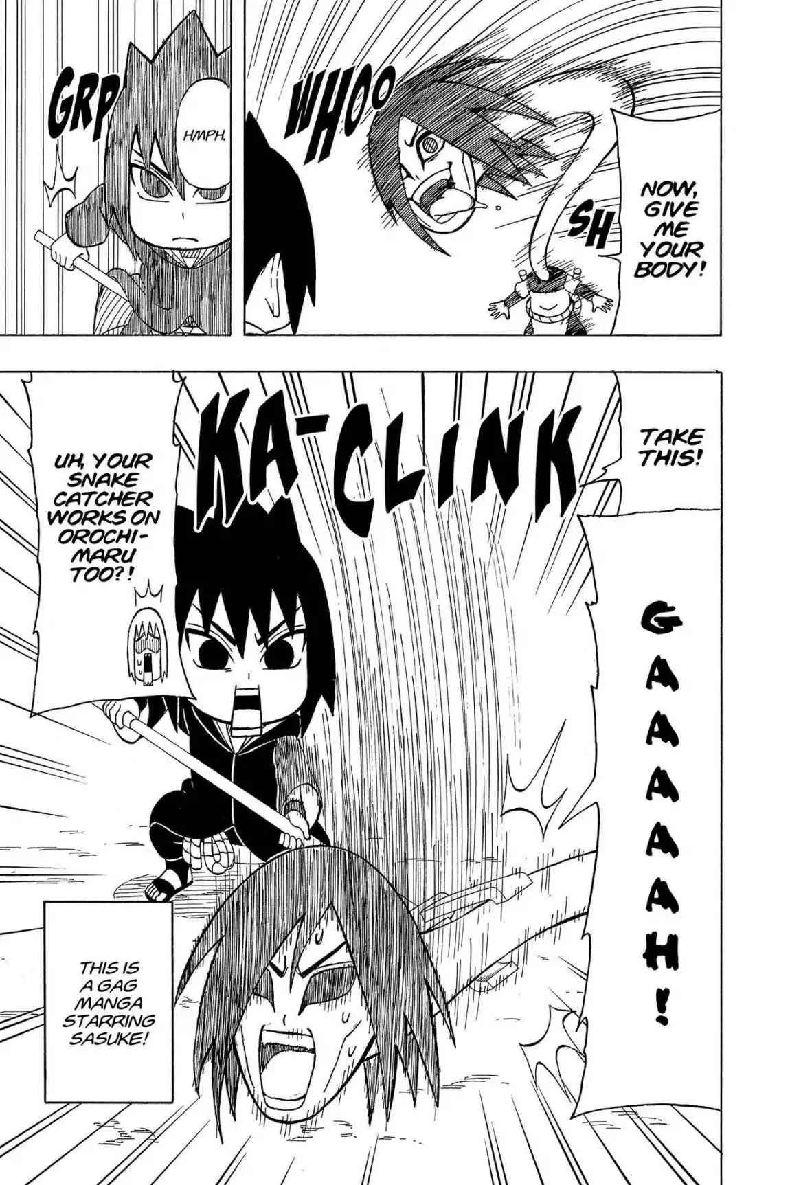 Naruto: Chibi Sasuke's Sharingan Legend Chapter 8 page 5 - Chapter 8: Orochimaru!!