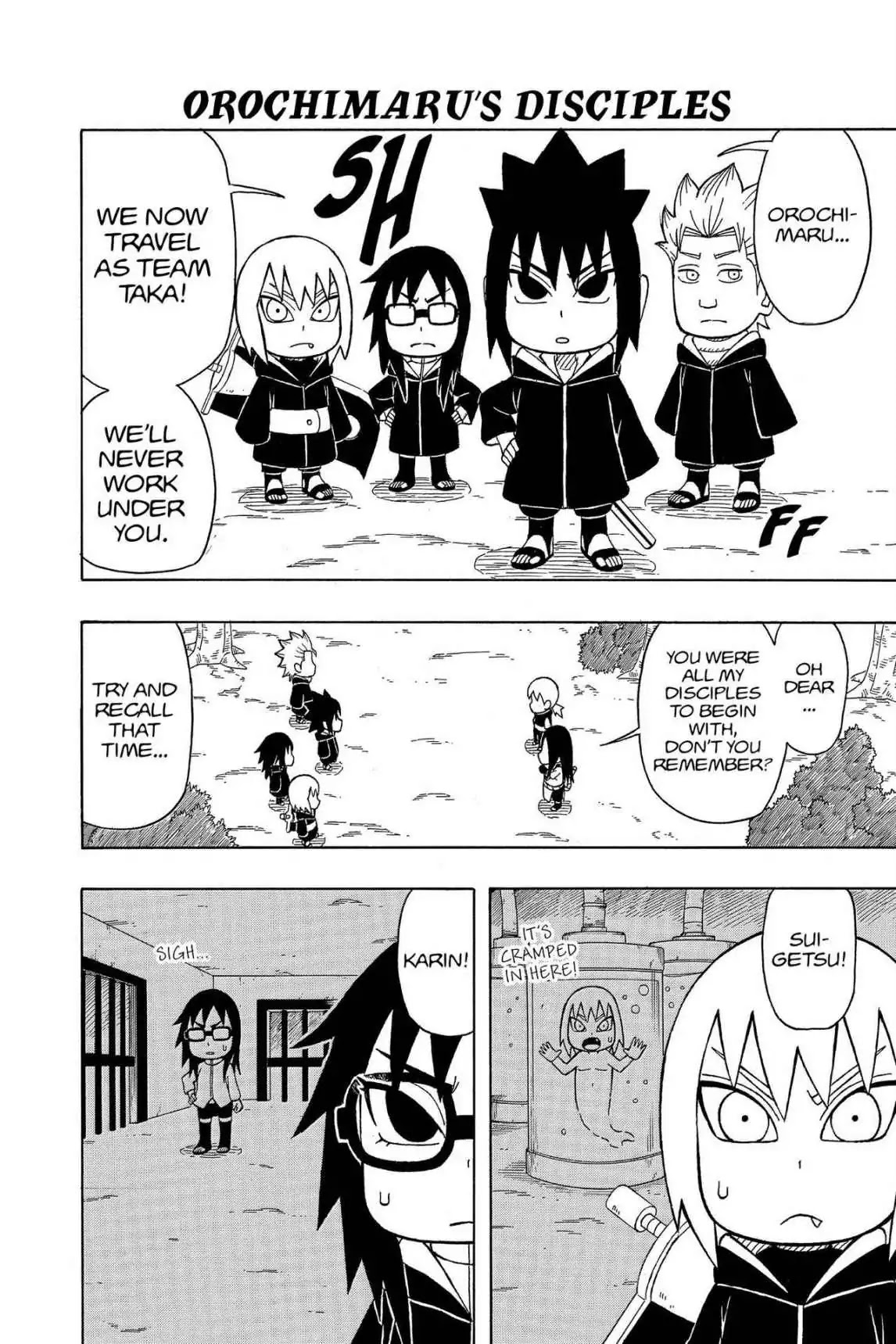 Naruto: Chibi Sasuke's Sharingan Legend Chapter 8 page 8 - Chapter 8: Orochimaru!!