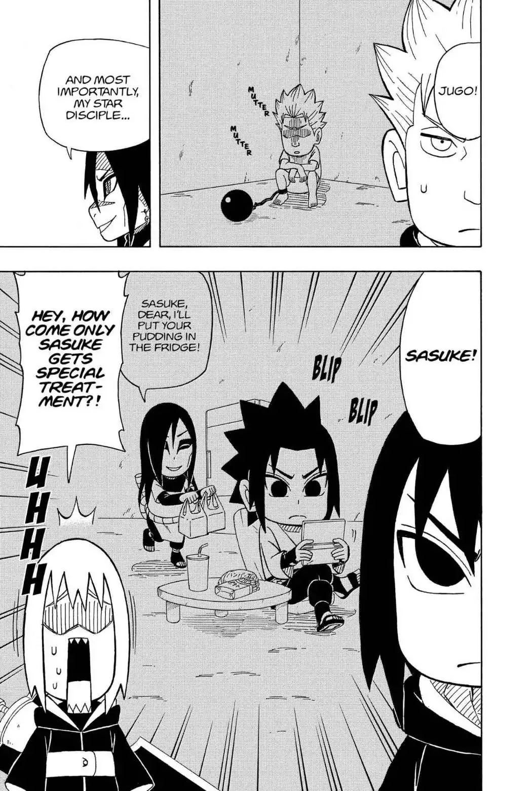Naruto: Chibi Sasuke's Sharingan Legend Chapter 8 page 9 - Chapter 8: Orochimaru!!
