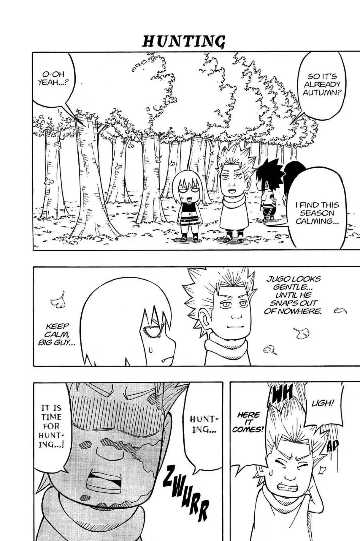 Naruto: Chibi Sasuke's Sharingan Legend Chapter 9 page 5 - Chapter 9: Signs of Autumn!!