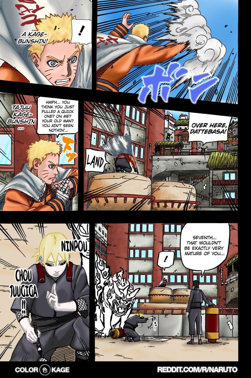 Naruto Gaiden: The Seventh Hokage Chapter 1.1 page 10 - Chapter 1.1 : Uchiha Sarada(Full Color Version)