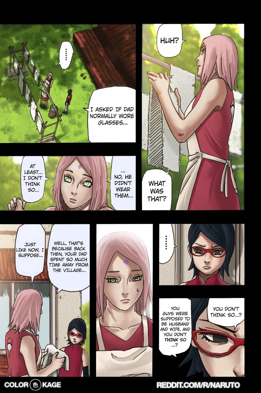 Naruto Gaiden: The Seventh Hokage Chapter 1.1 page 18 - Chapter 1.1 : Uchiha Sarada(Full Color Version)